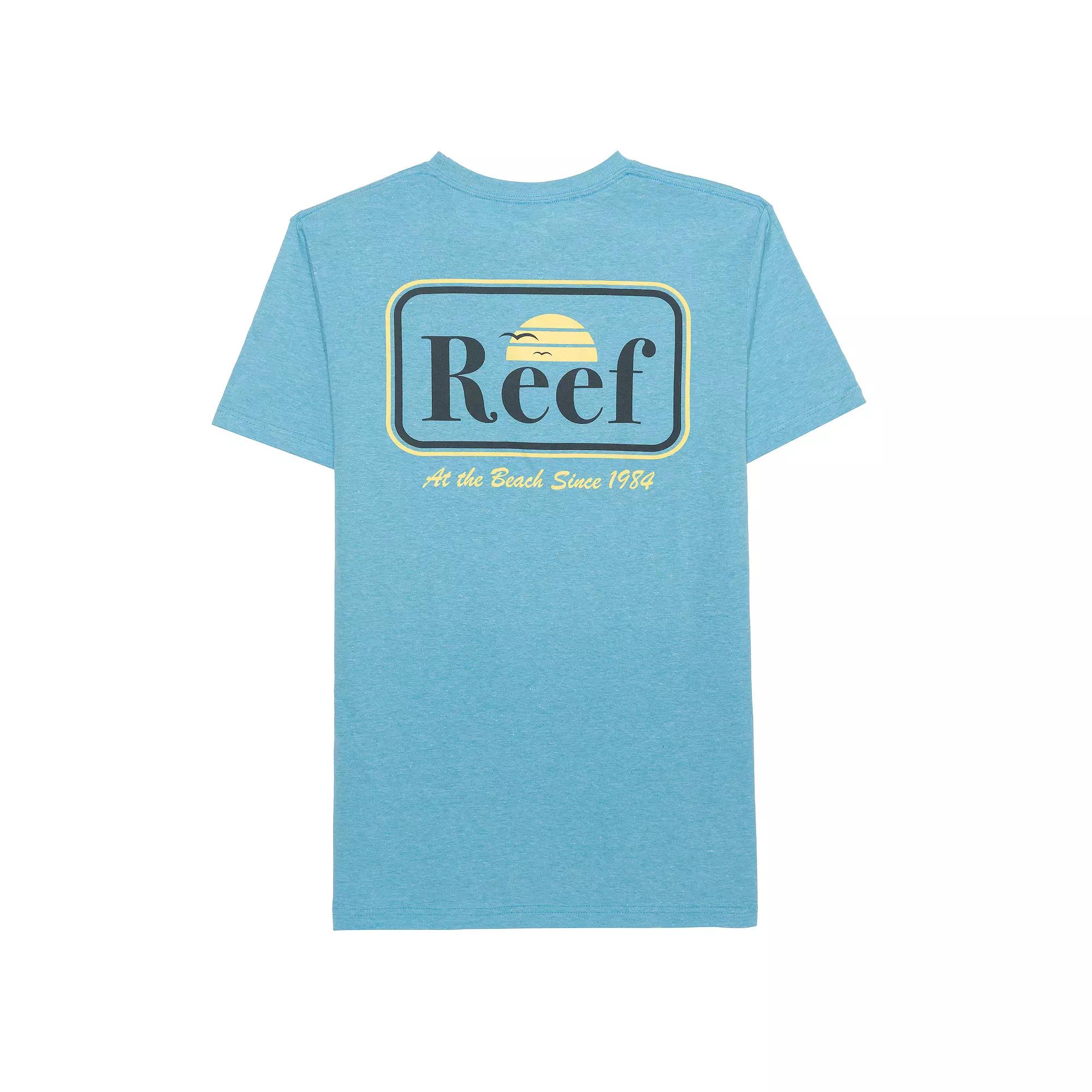 Men's REEF Graphic Tee, Size: XXL, Blue Product Image