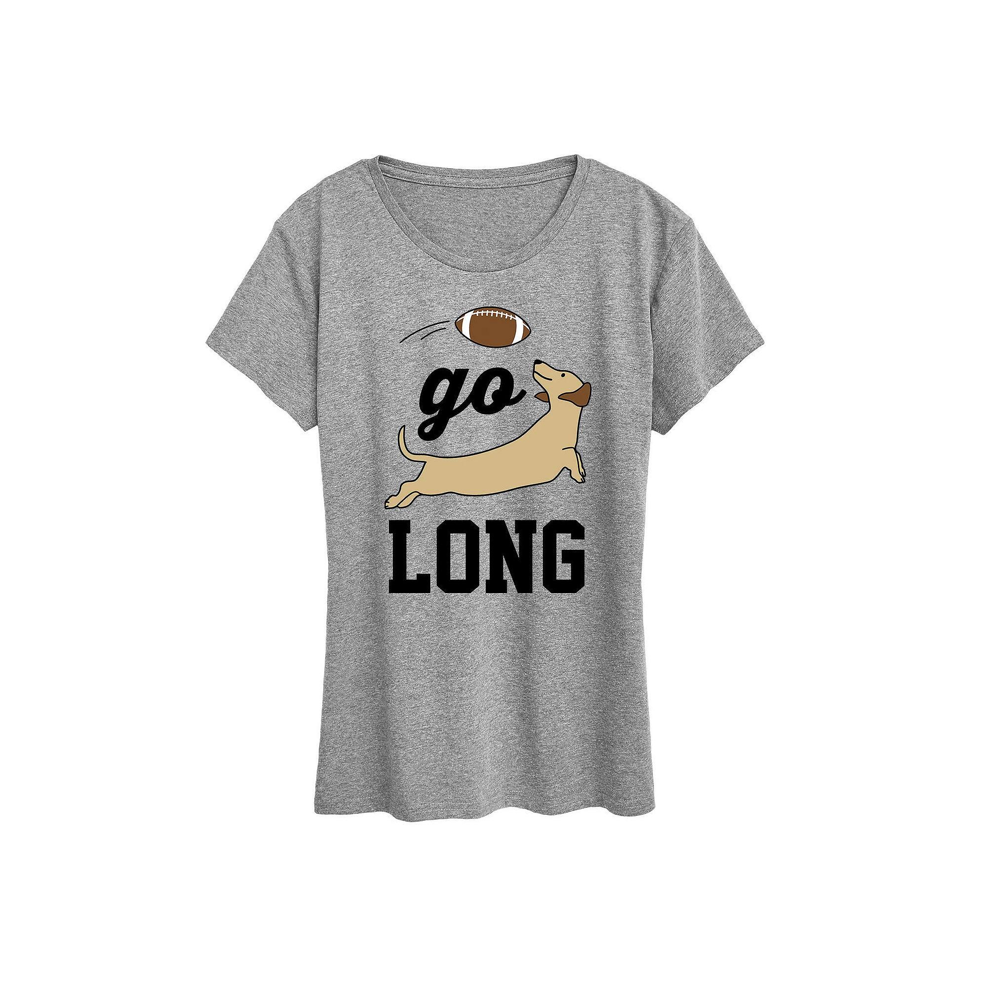 Women's Go Long Graphic Tee, Girl's,  Product Image