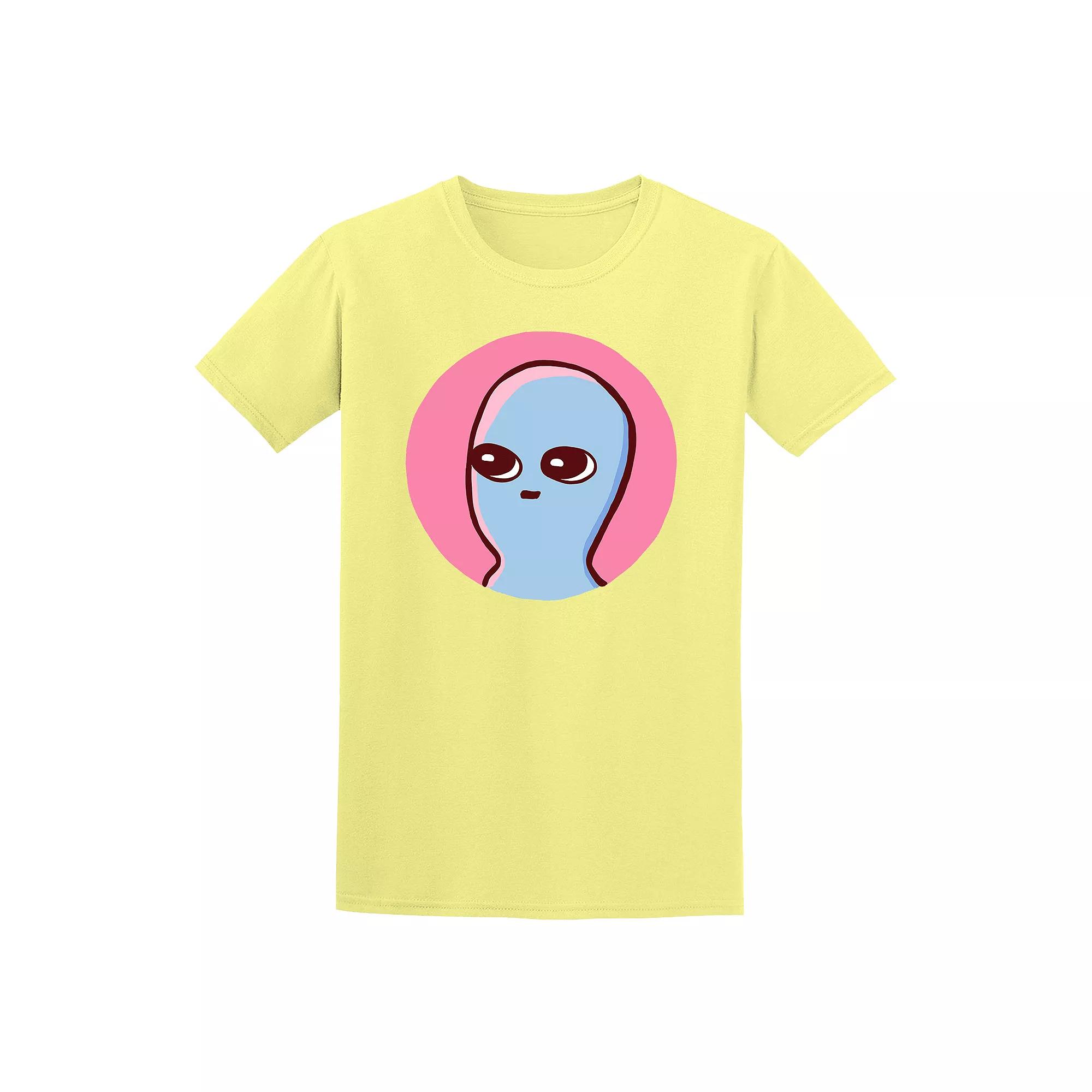Men's COLAB89 by Threadless Strange Planet Tee, Size: Small, Cornsilk Product Image