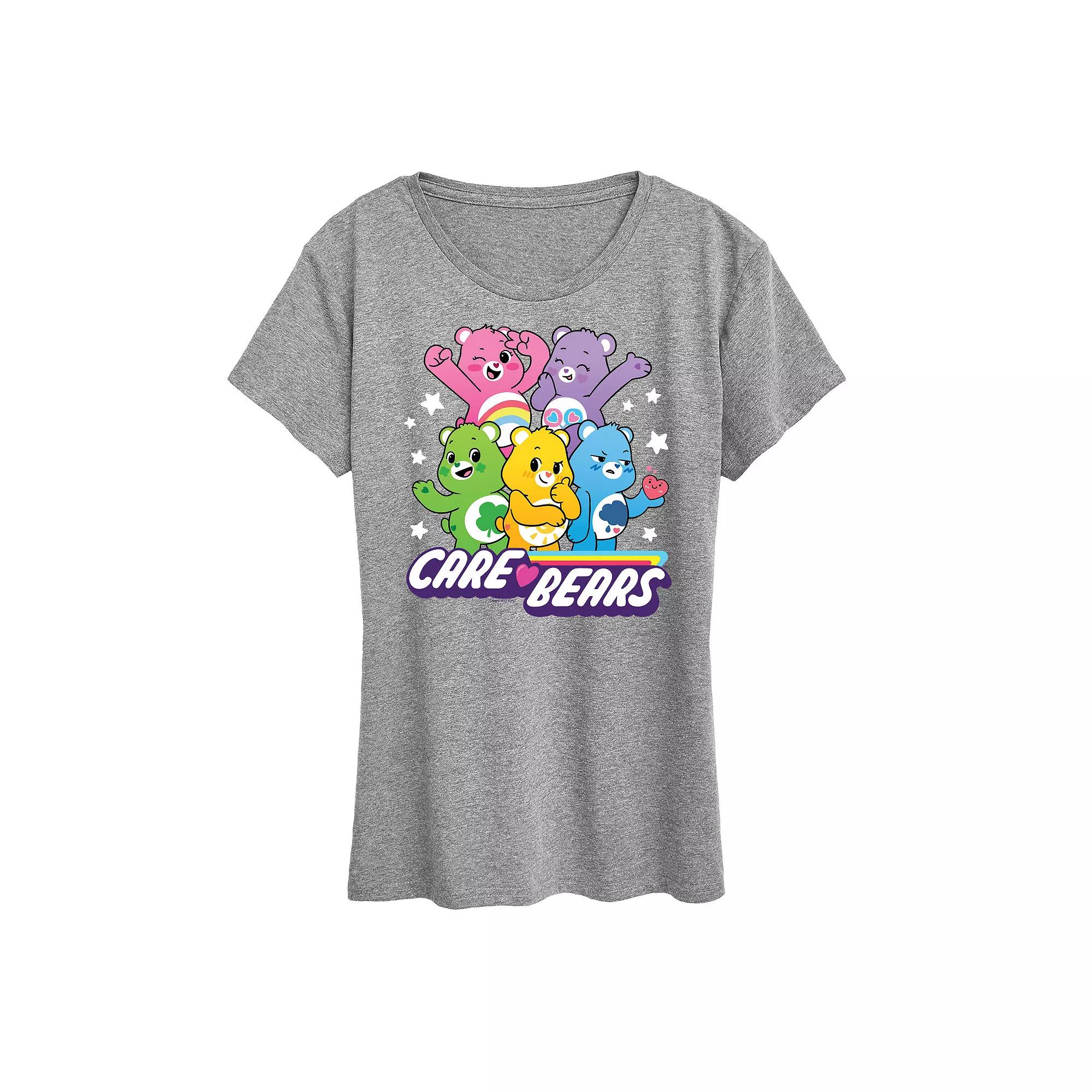 Women's Care Bears Main Group Graphic Tee, Girl's,  Product Image