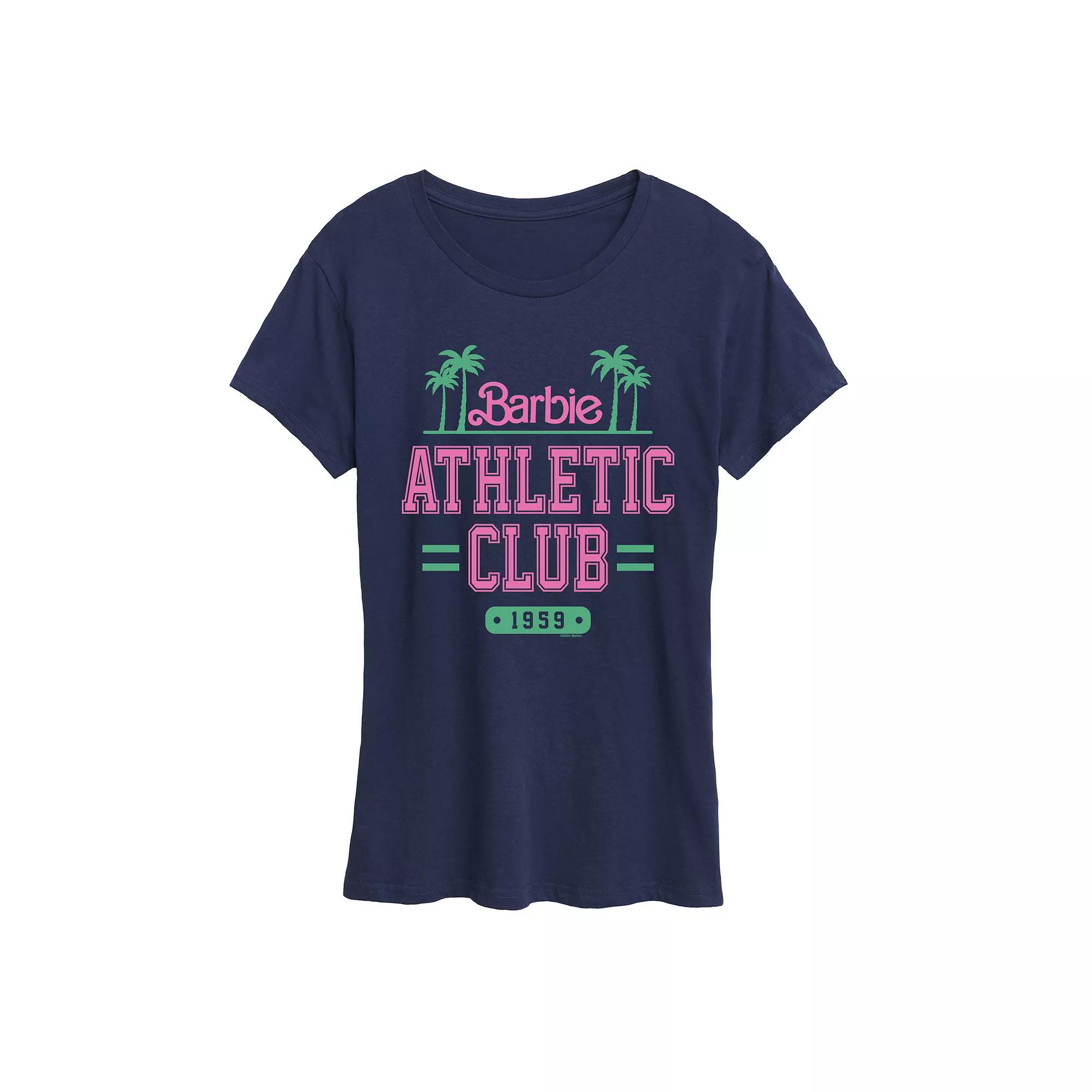 Women's Barbie® Athletic Club Graphic Tee,  Product Image