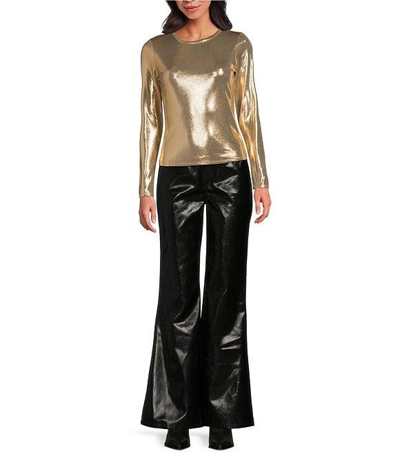 Every Knit Jersey Round Neck Long Sleeve Top Product Image