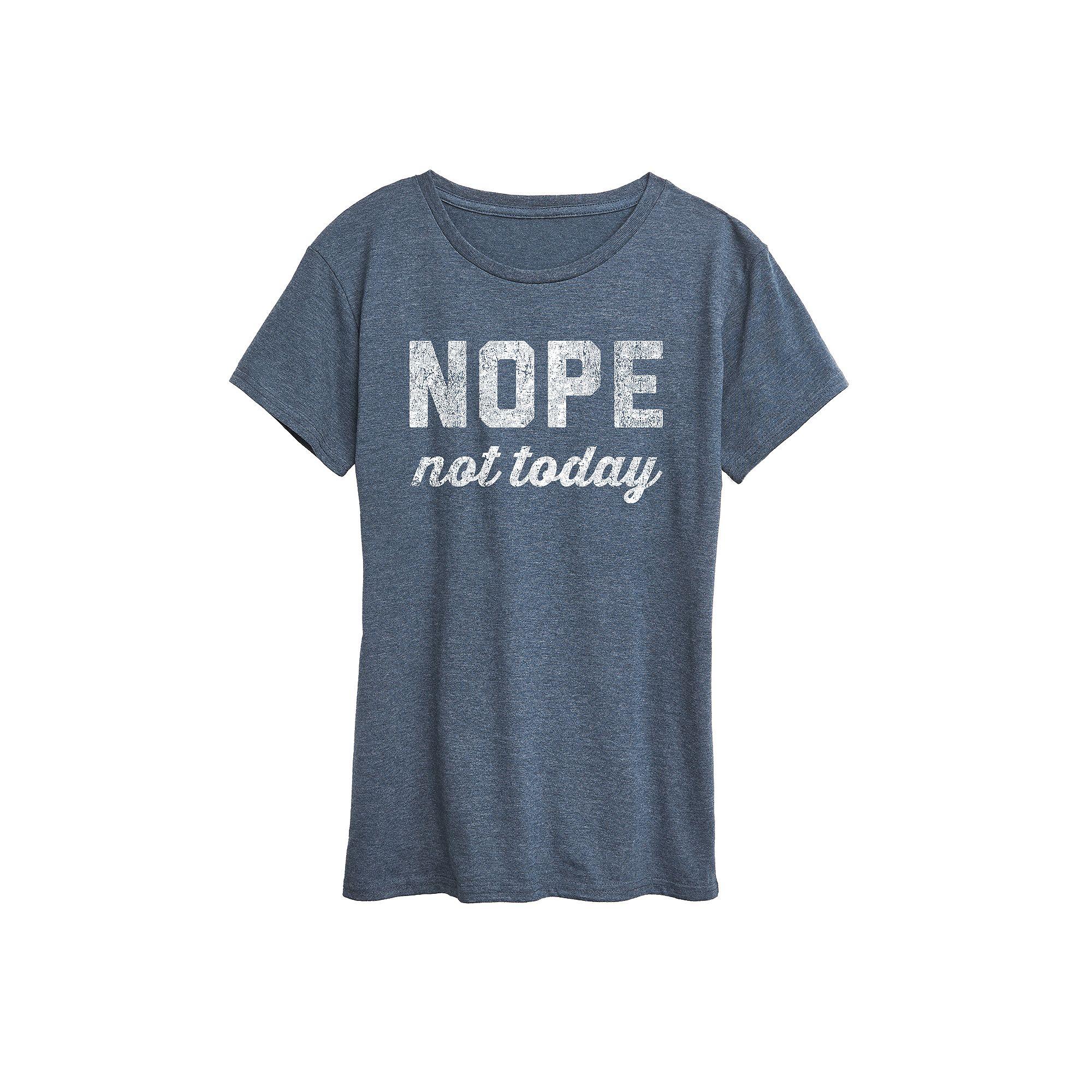 Women's Nope Not Today Graphic Tee, Girl's,  Product Image