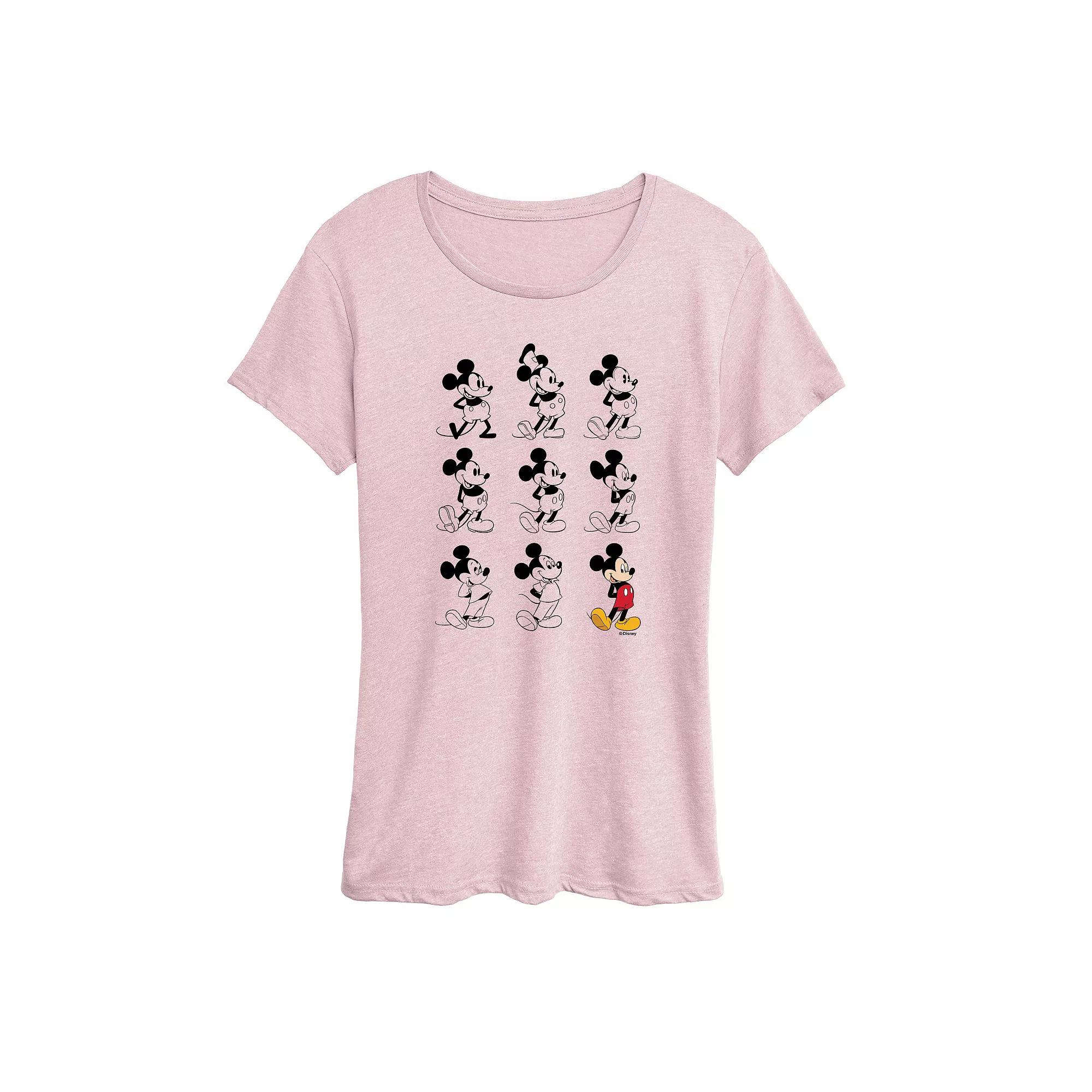 Disney's Mickey Mouse Women's Evolution Graphic Tee,  Product Image