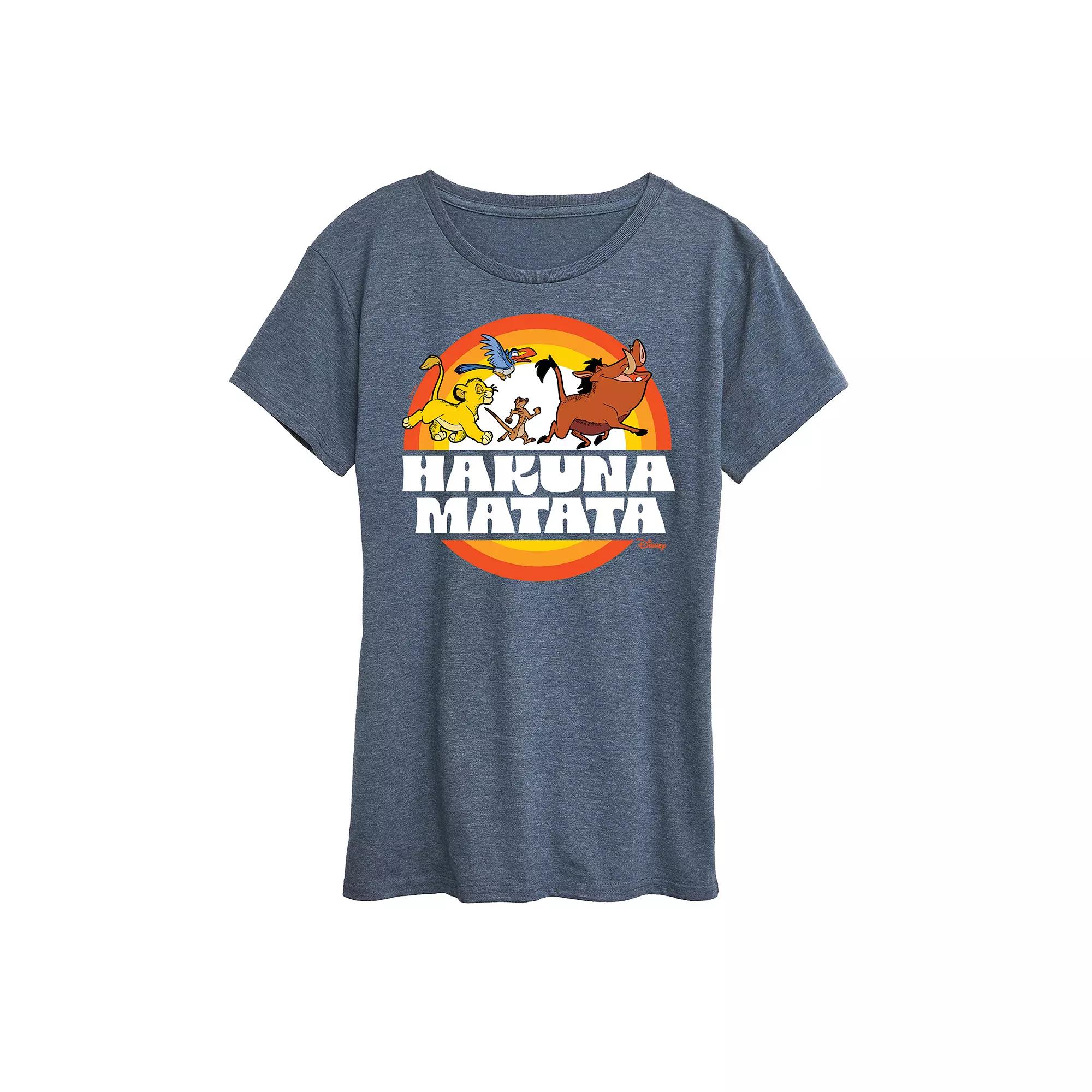 Disney's Lion King Women's Hakuna Matata Graphic Tee,  Product Image