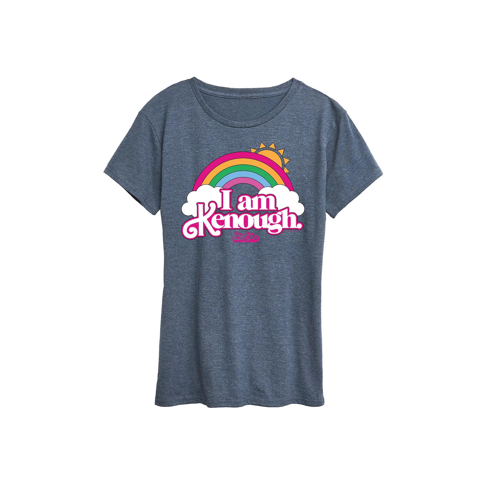 Women's Barbie The Movie Kenough Rainbow Graphic Tee, Girl's,  Product Image