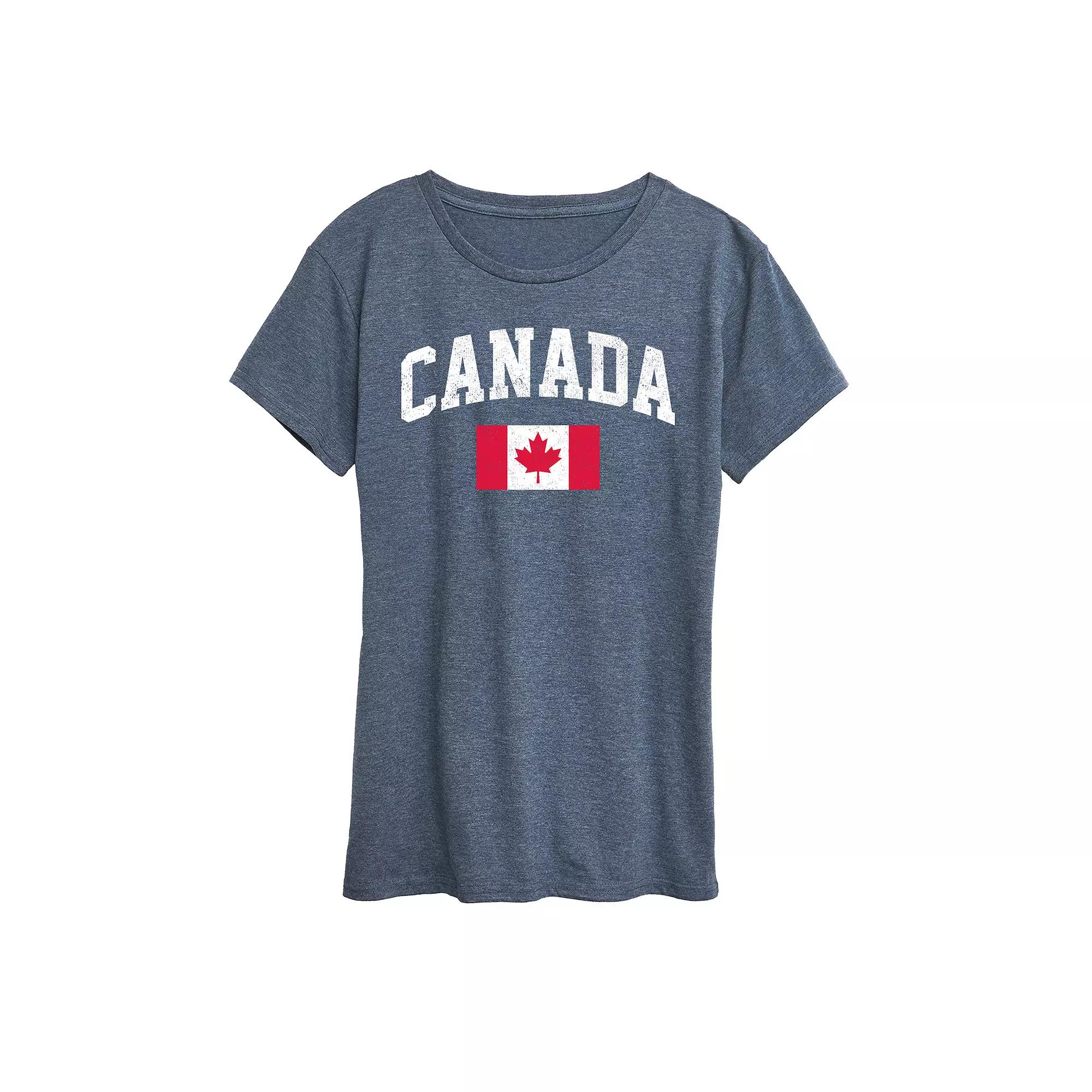 Women's Canada Flag Graphic Tee,  Product Image