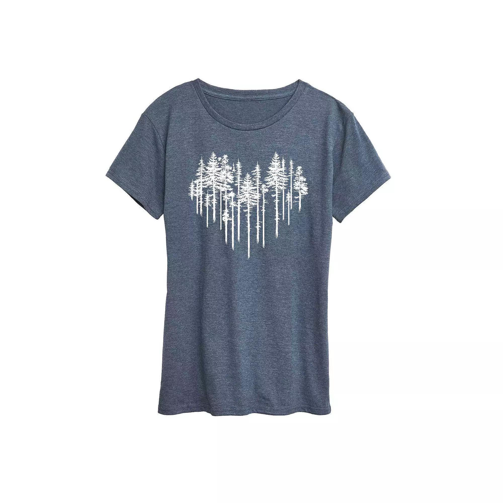 Women's Heart Trees Graphic Tee,  Product Image