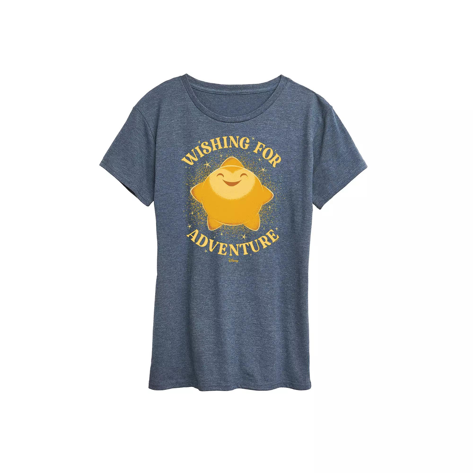 Disney's Wish Star Women's Adventure Graphic Tee, Girl's,  Product Image