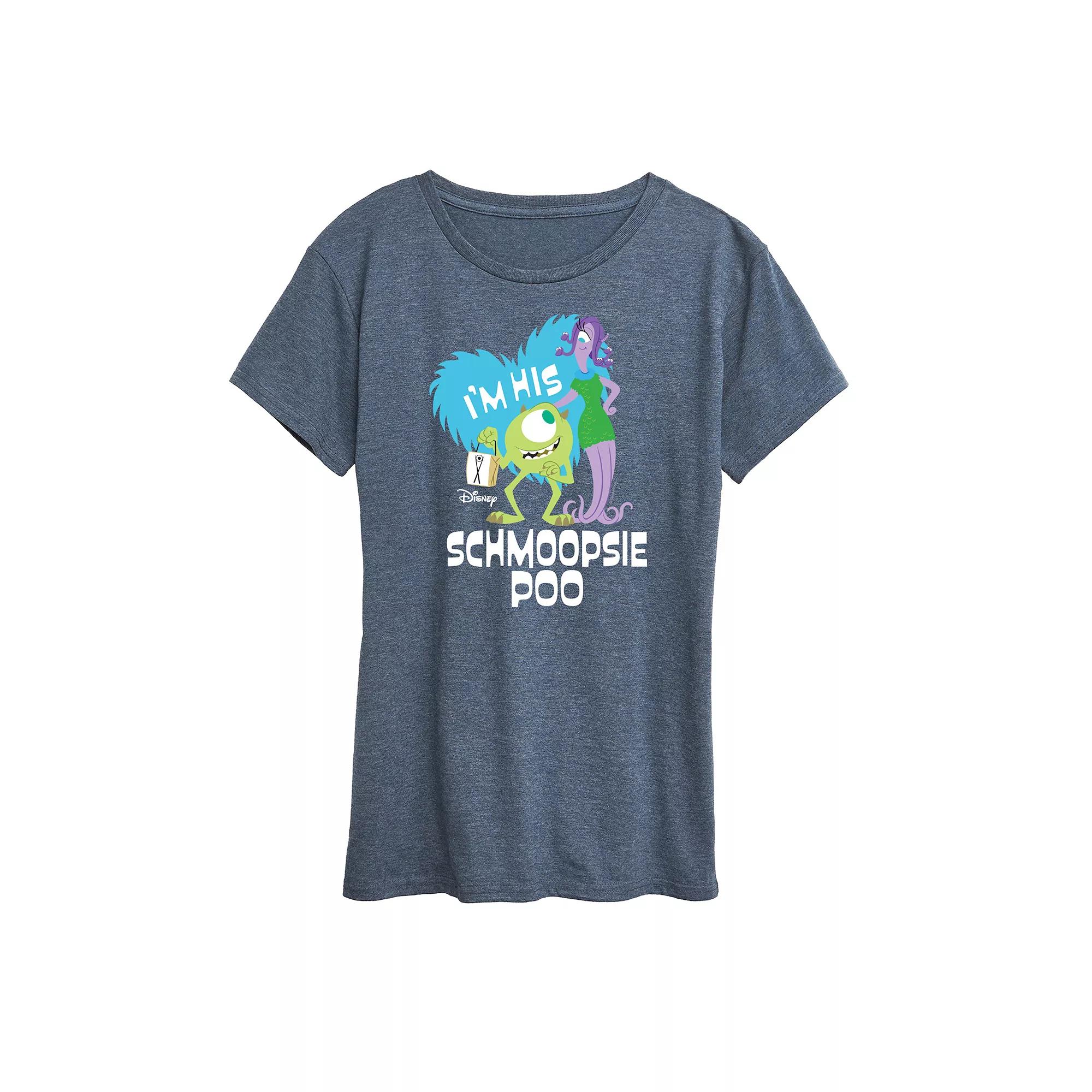 Disney / Pixar's Monsters Inc. Women's Schmoopsie Poo Graphic Tee,  Product Image