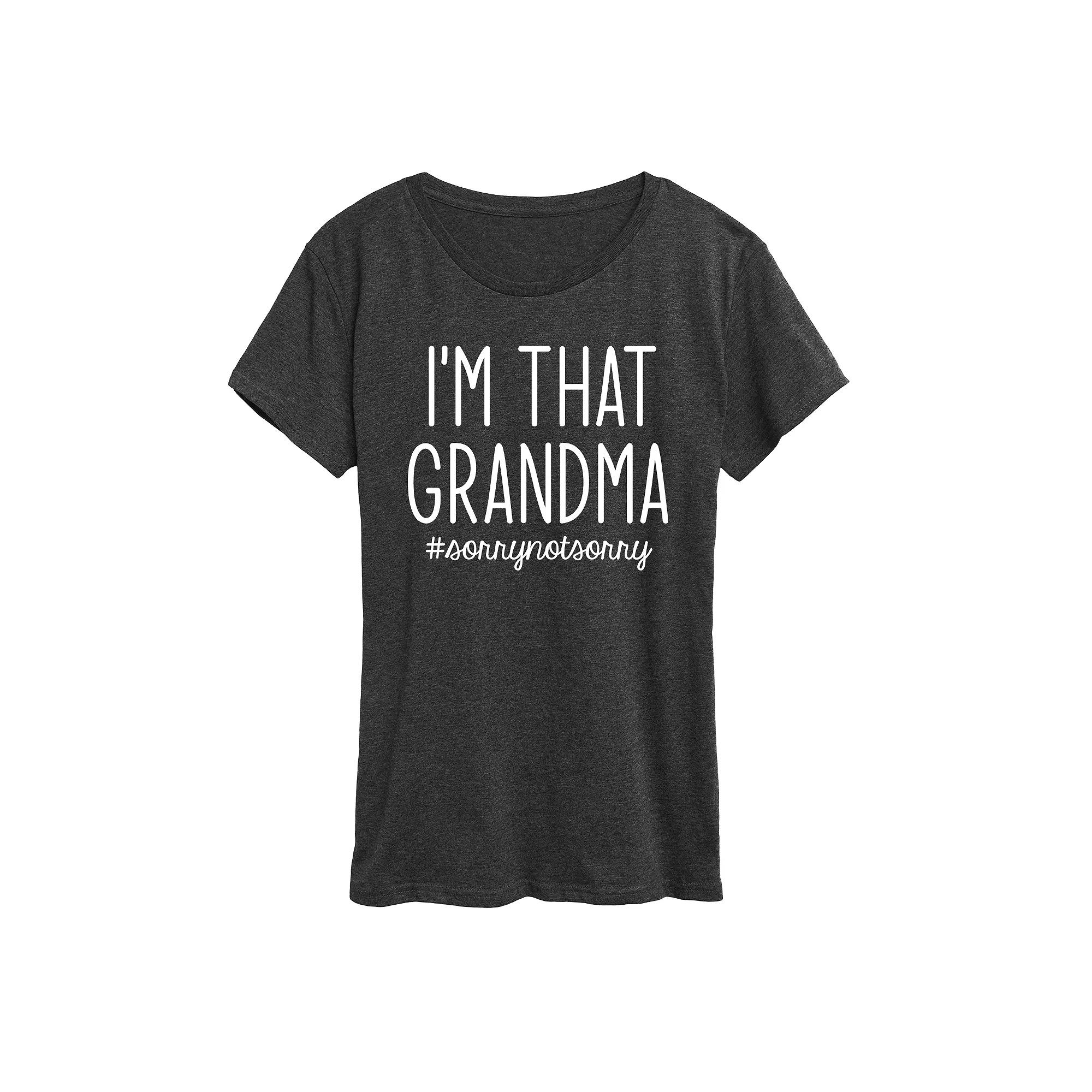 Women's I'm That Grandma Graphic Tee, Girl's,  Product Image