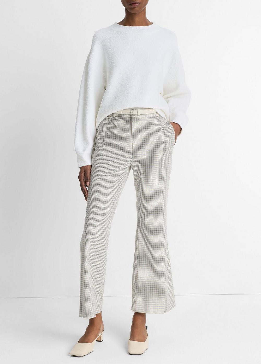 Structured Cotton-Blend Bouclé Sweater Product Image