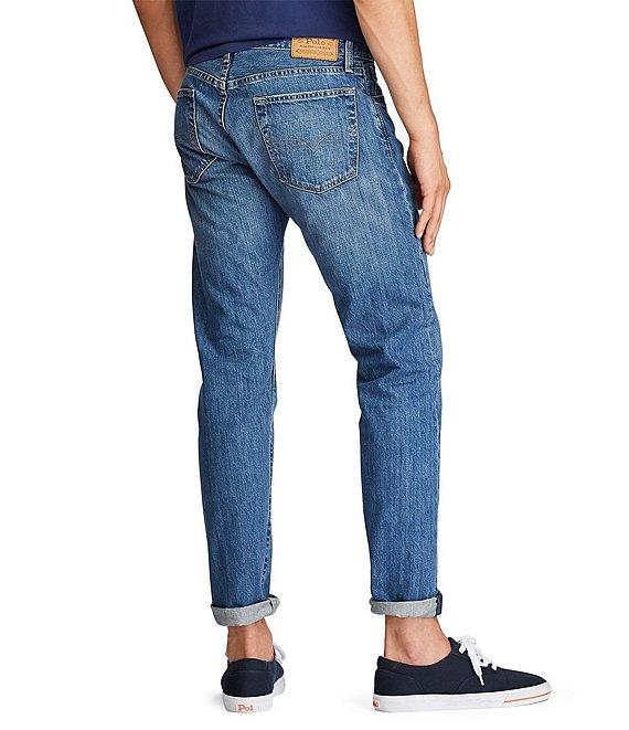 Polo Ralph Lauren Varick Slim-Straight Stanton Medium Denim Jeans Product Image