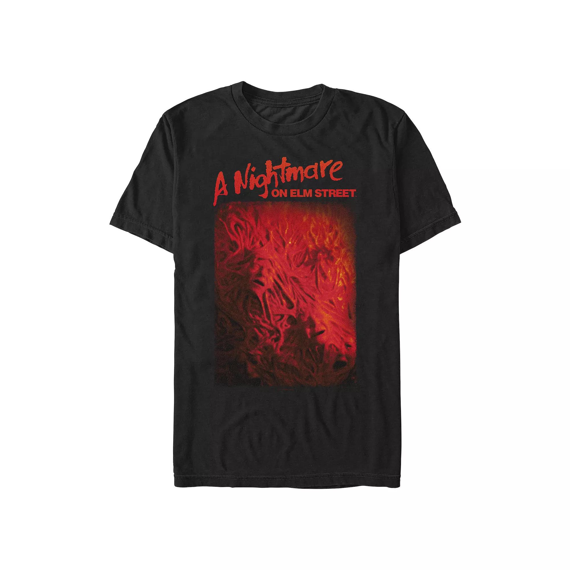 Men's A Nightmare On Elm Street Bodies Suffering Poster Graphic Tee, Size: Medium, Black Product Image
