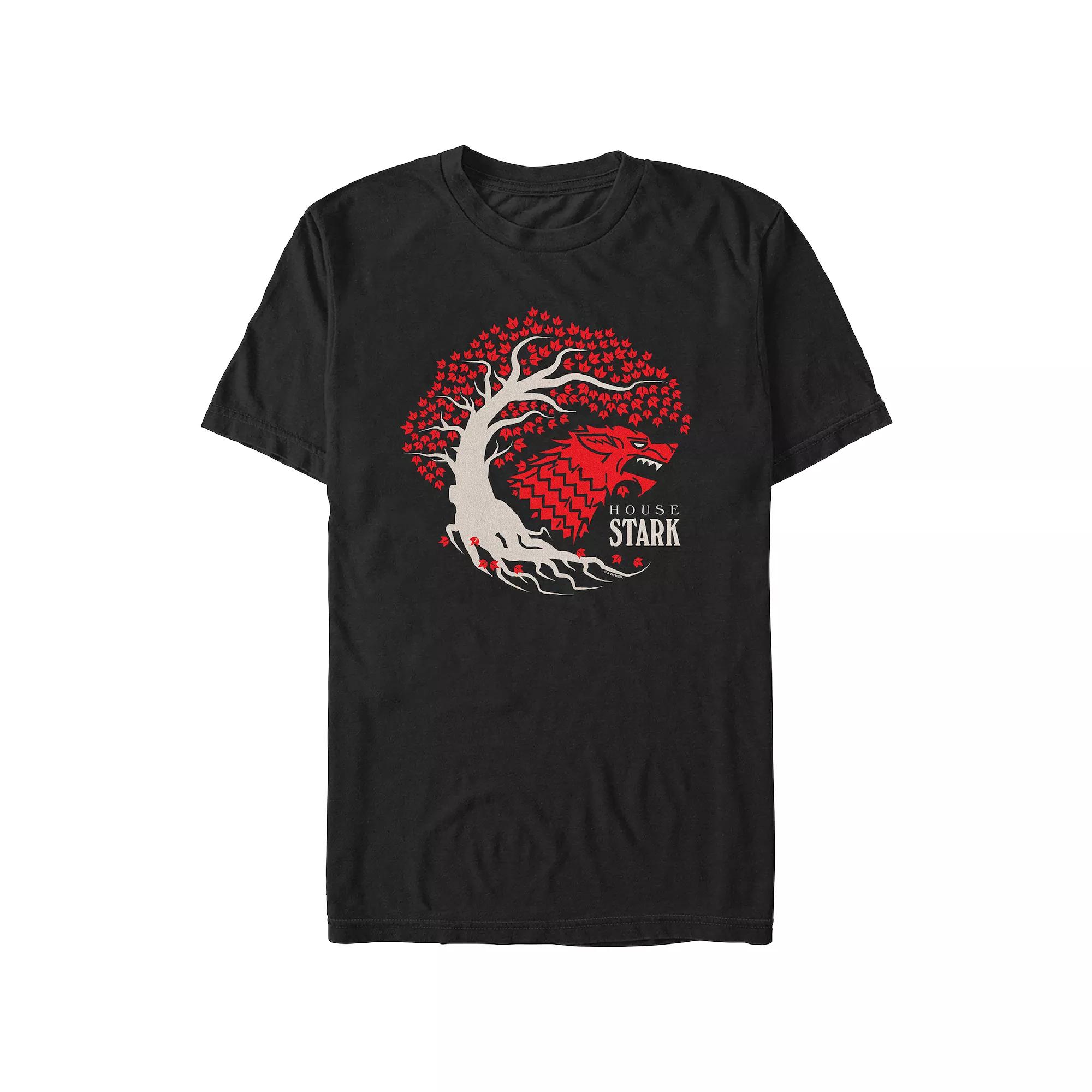 Men's Game Of Thrones House Stark Autumn Tree Graphic Tee,  Product Image