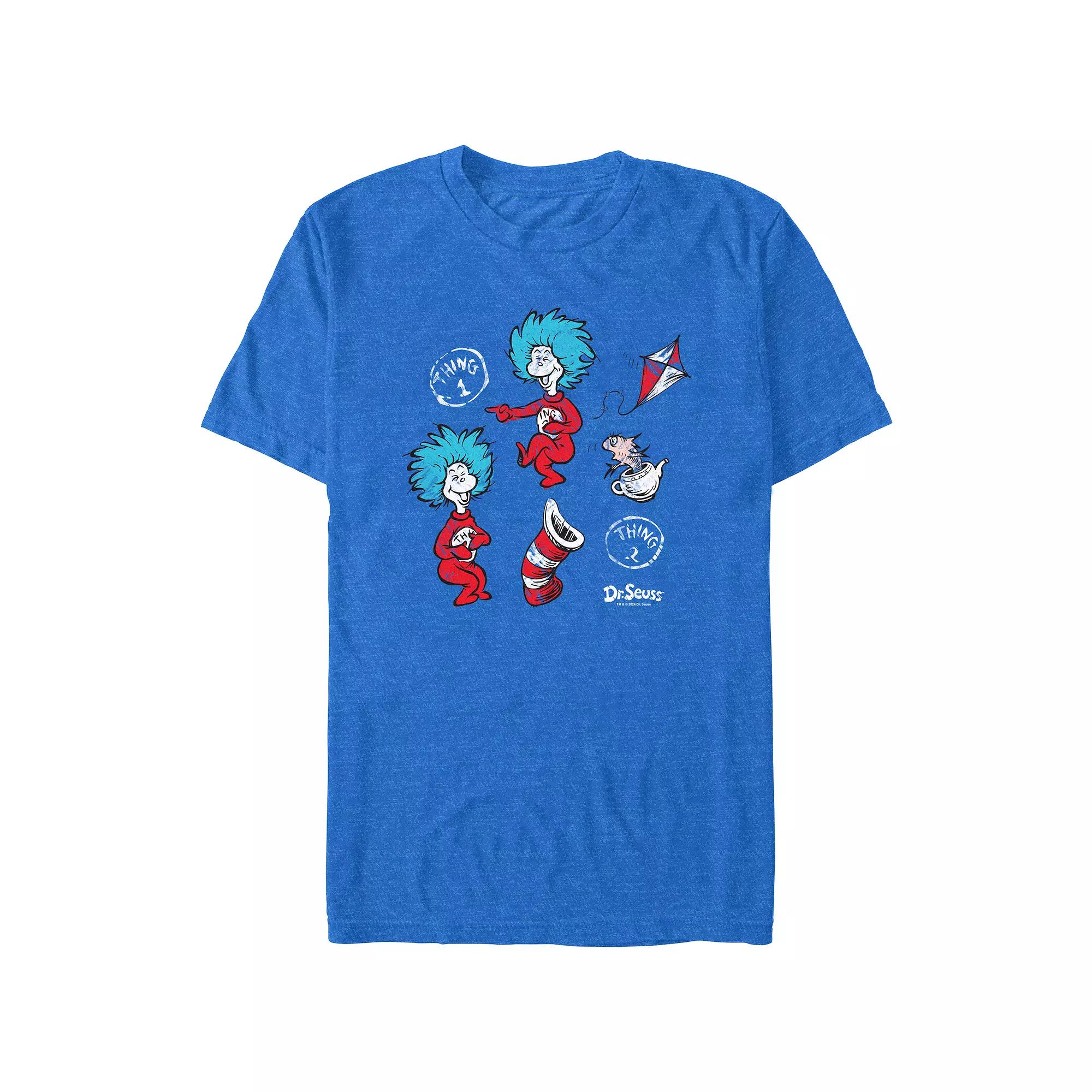 Big & Tall Dr. Seuss Grinch Got A Wonderful Awful Idea Graphic Tee, Men's,  Product Image