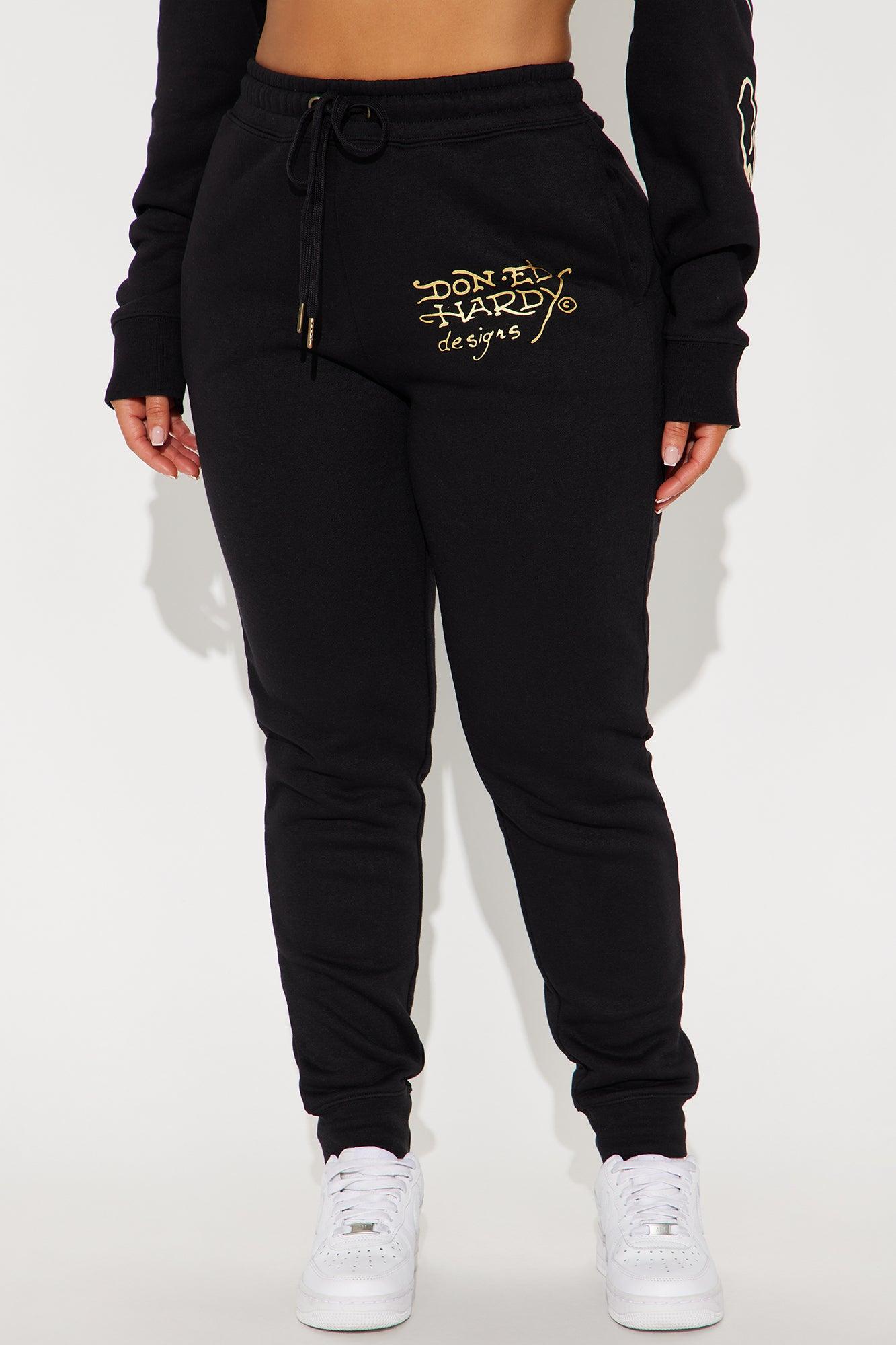 Ed Hardy Mary Jogger - Black Product Image