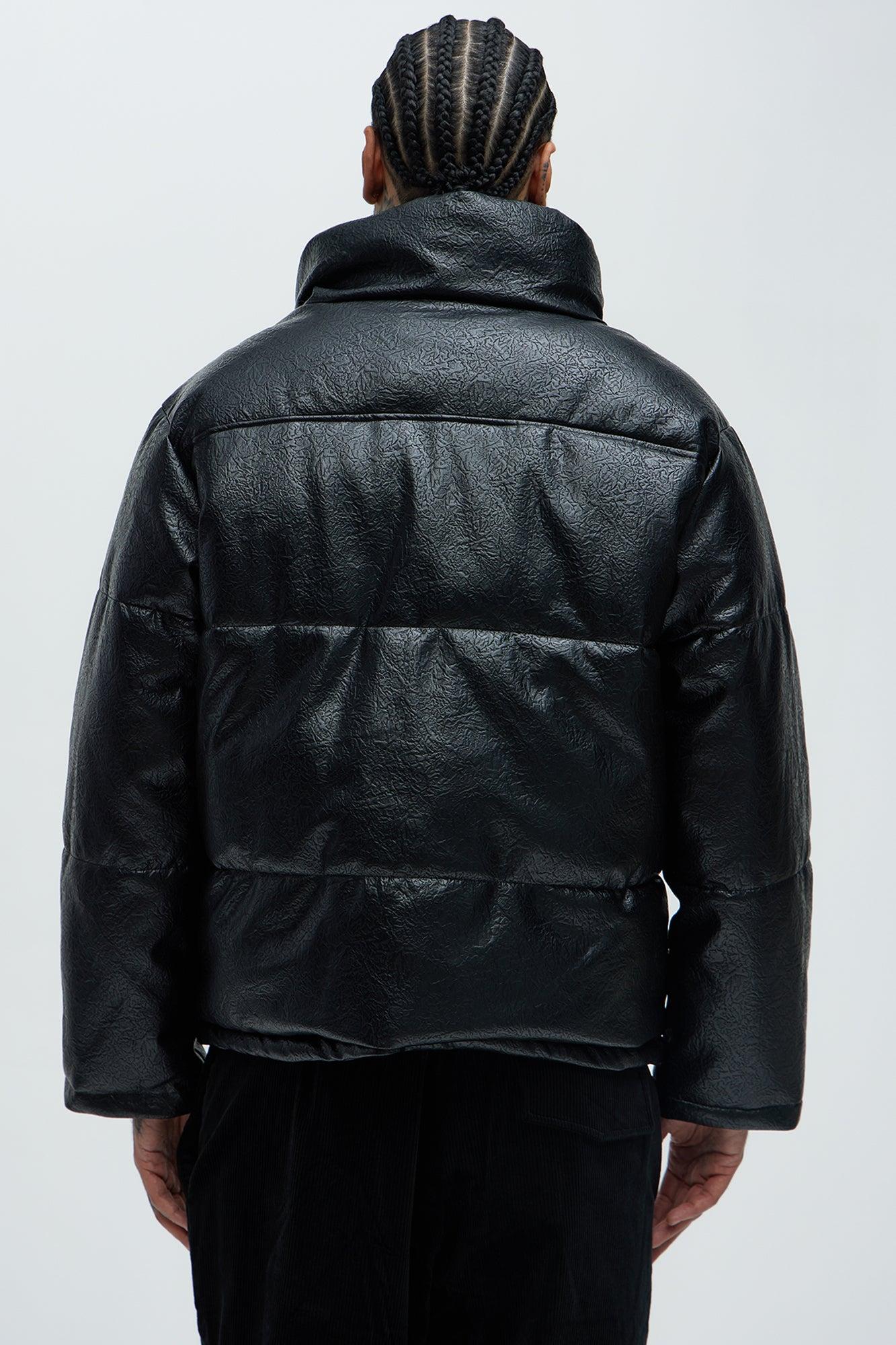 Stunt So Hard Puffer Jacket - Black Male Product Image