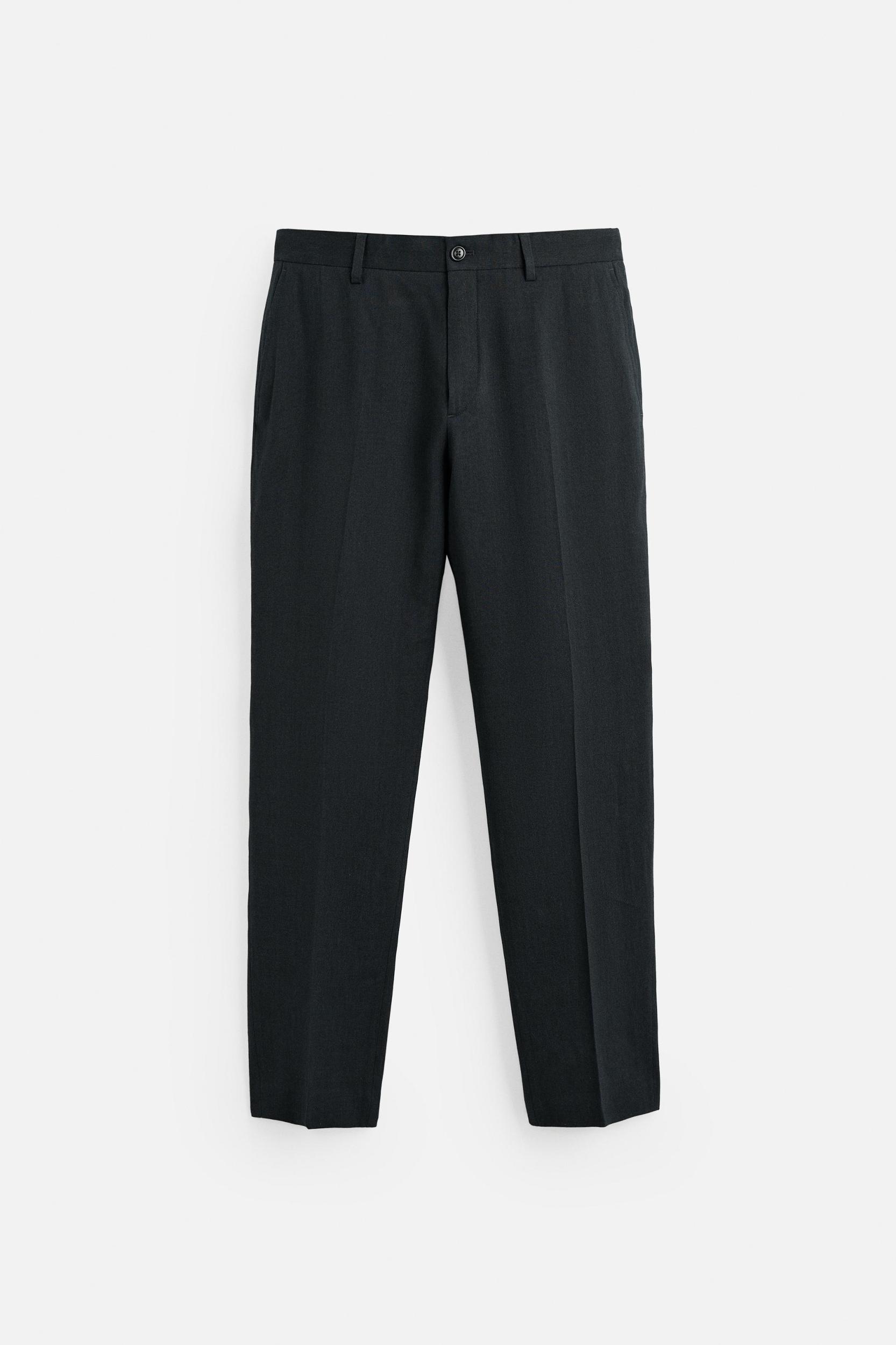 HEMP WOOL SUIT PANTS Product Image