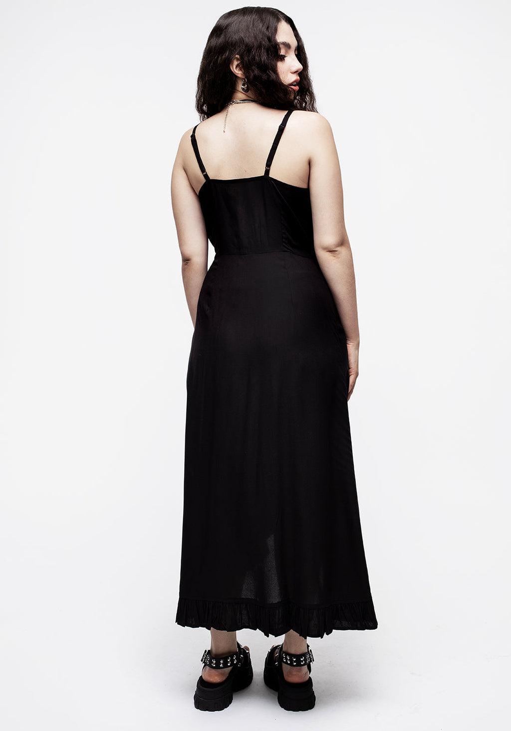 Eerie Cami Midaxi Wrap Dress Product Image