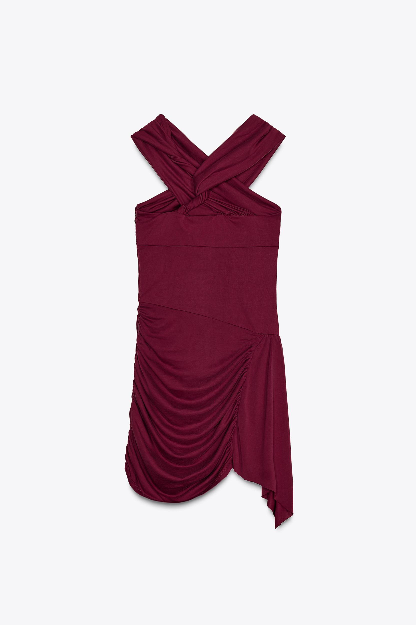FLOWY GATHERED DRESS Product Image