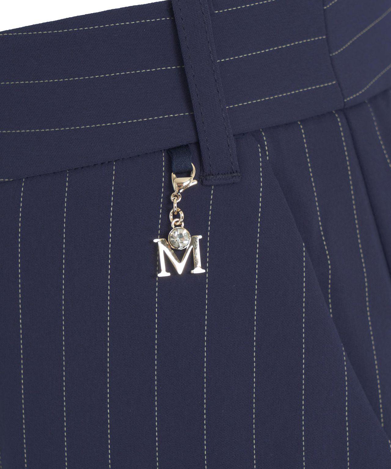 Wide leg pants with pinstripes Product Image