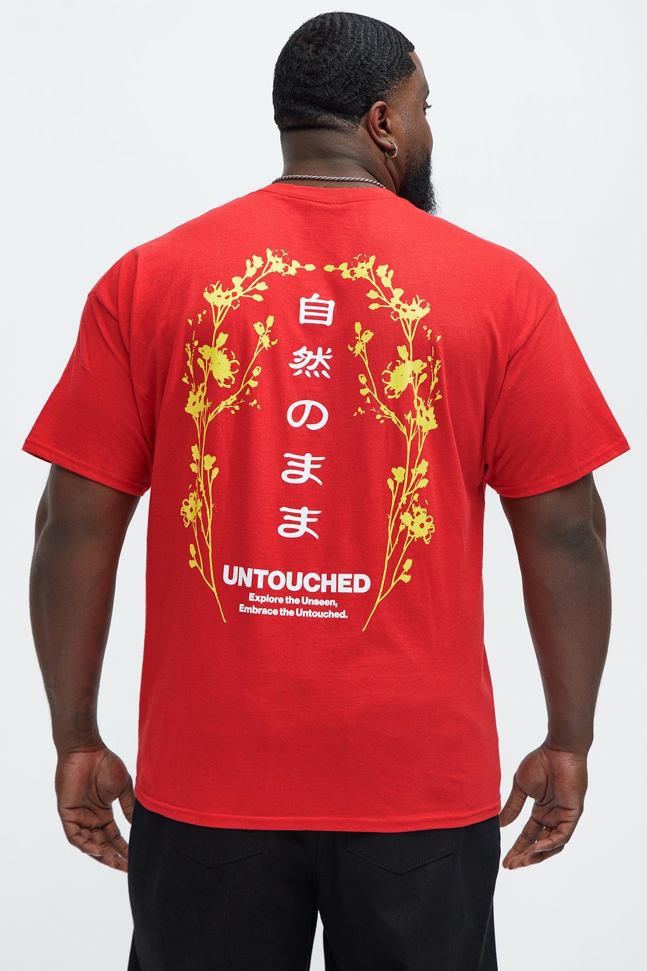 Found My Peace Short Sleeve Tee - Red Product Image