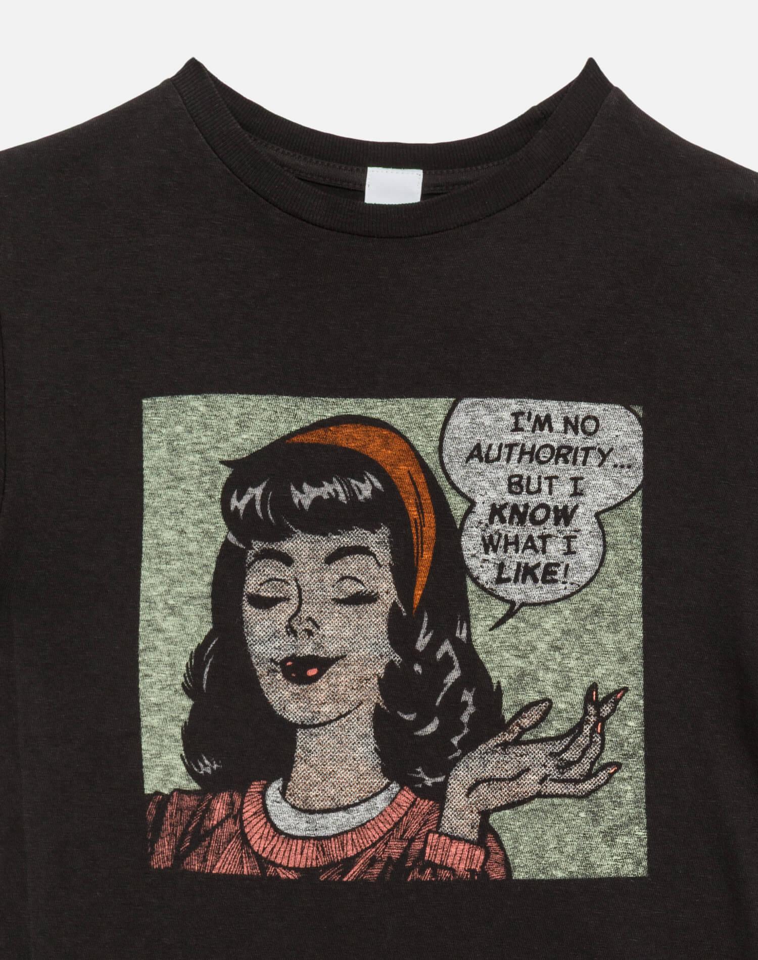 Classic "I Like" Tee - Washed Black Female Product Image