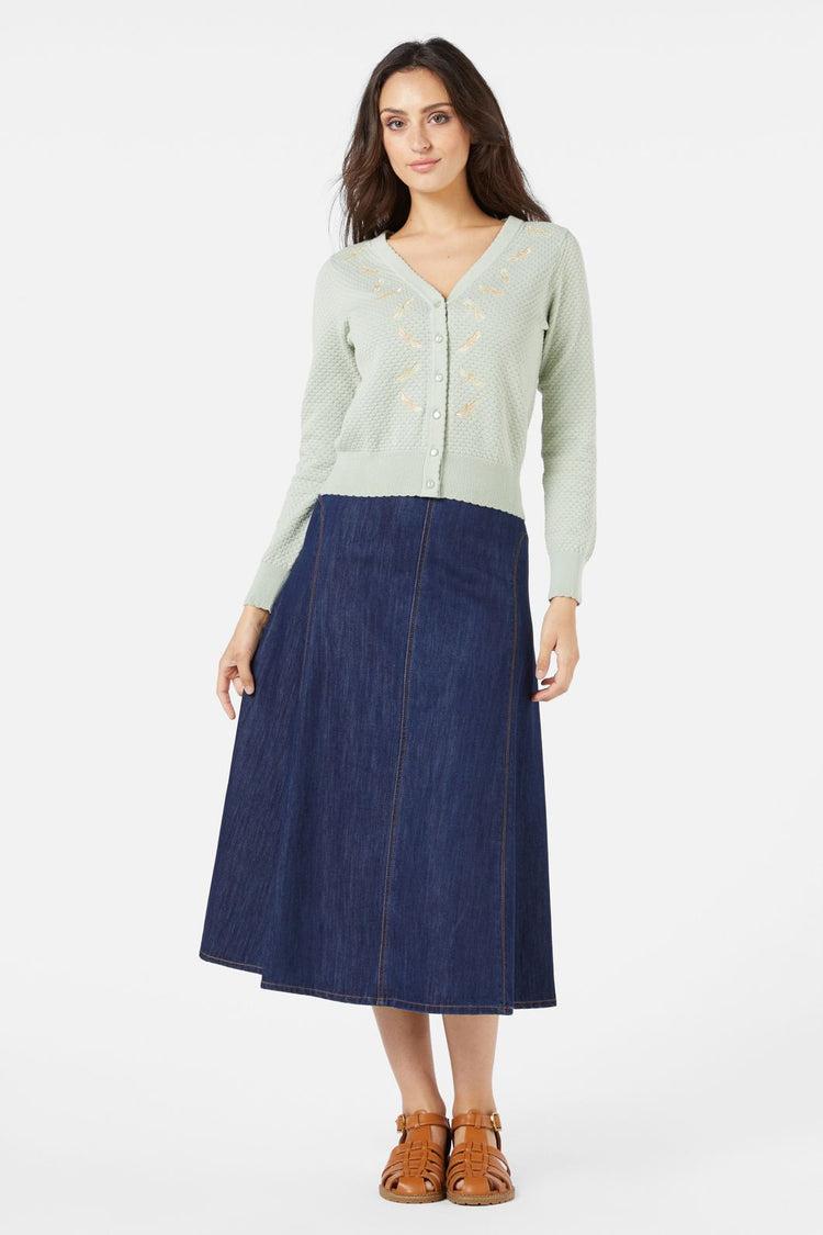 Dragonfly Embroidered Cardigan Product Image