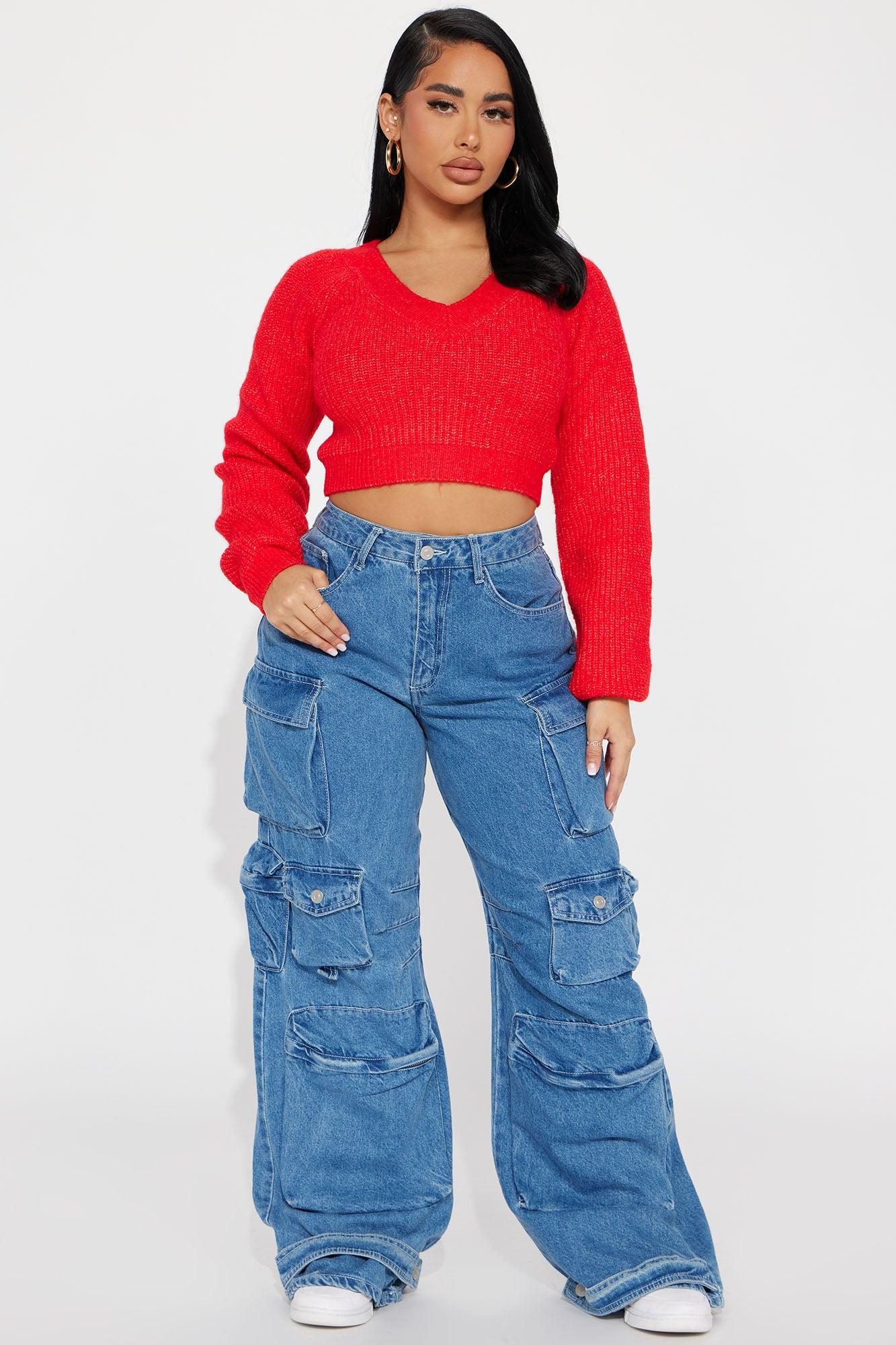 Brentley Sweater - Red Product Image