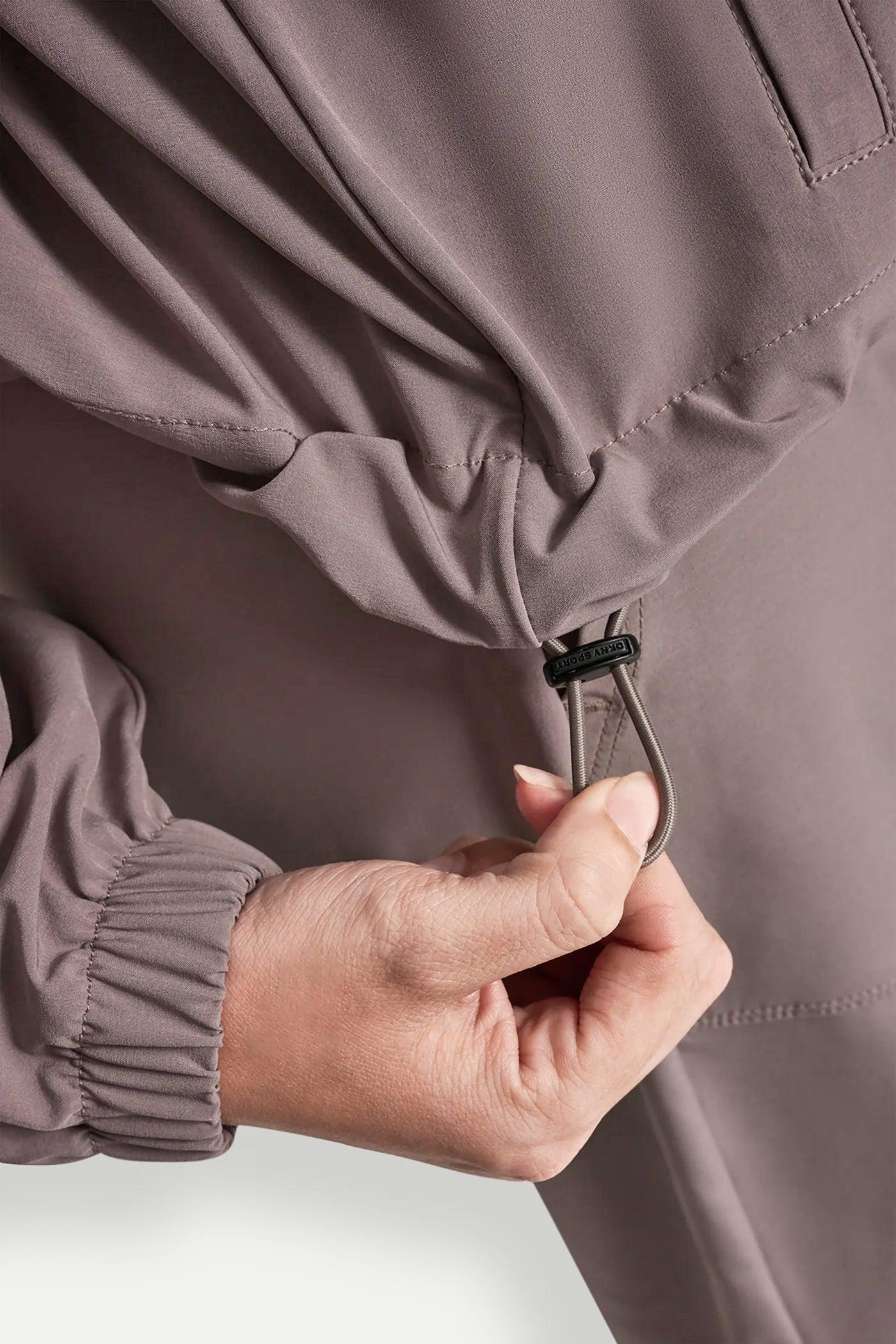 LOGO HOODED SHORT JACKET Product Image