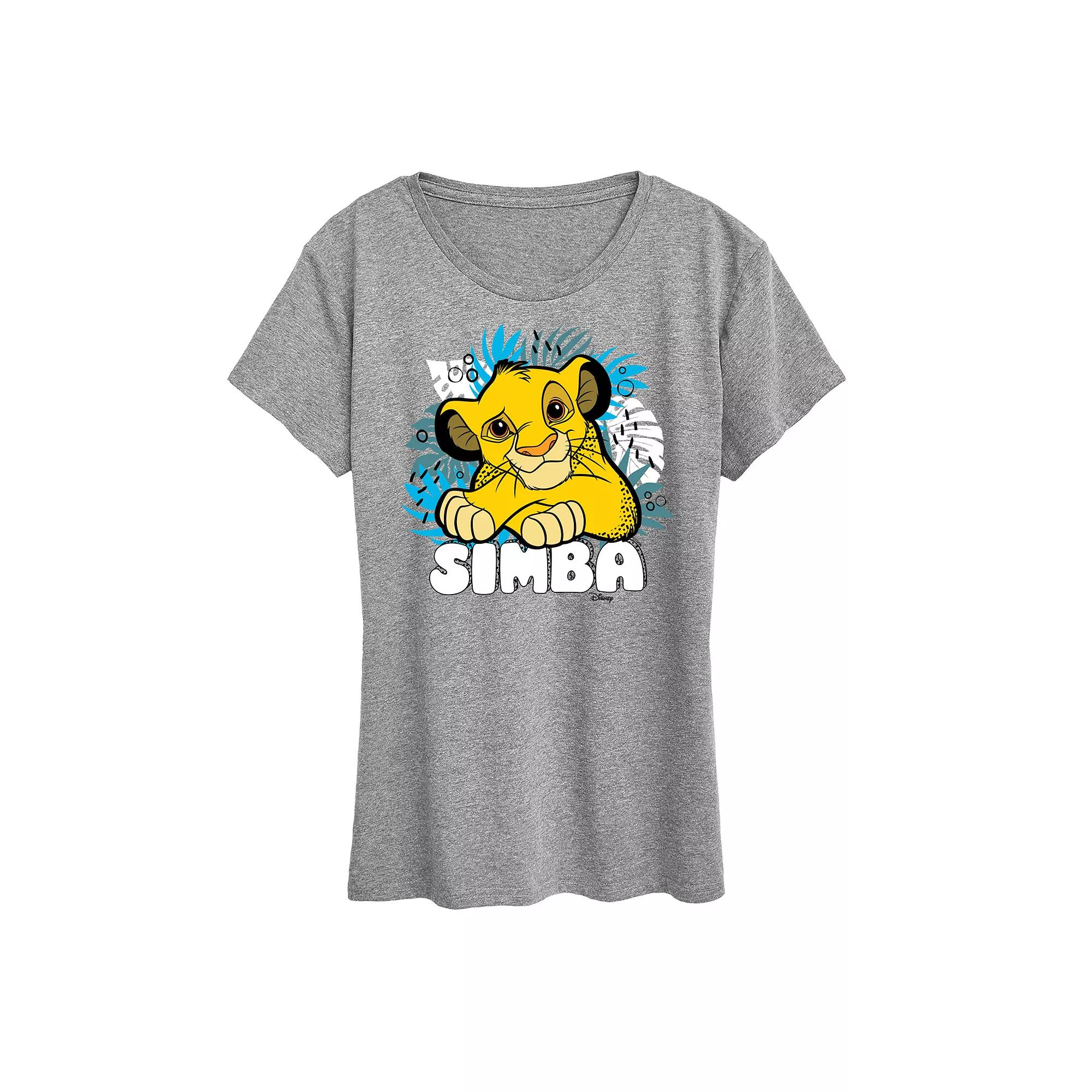 Disney's Lion King Simba Women's Graphic Tee,  Product Image