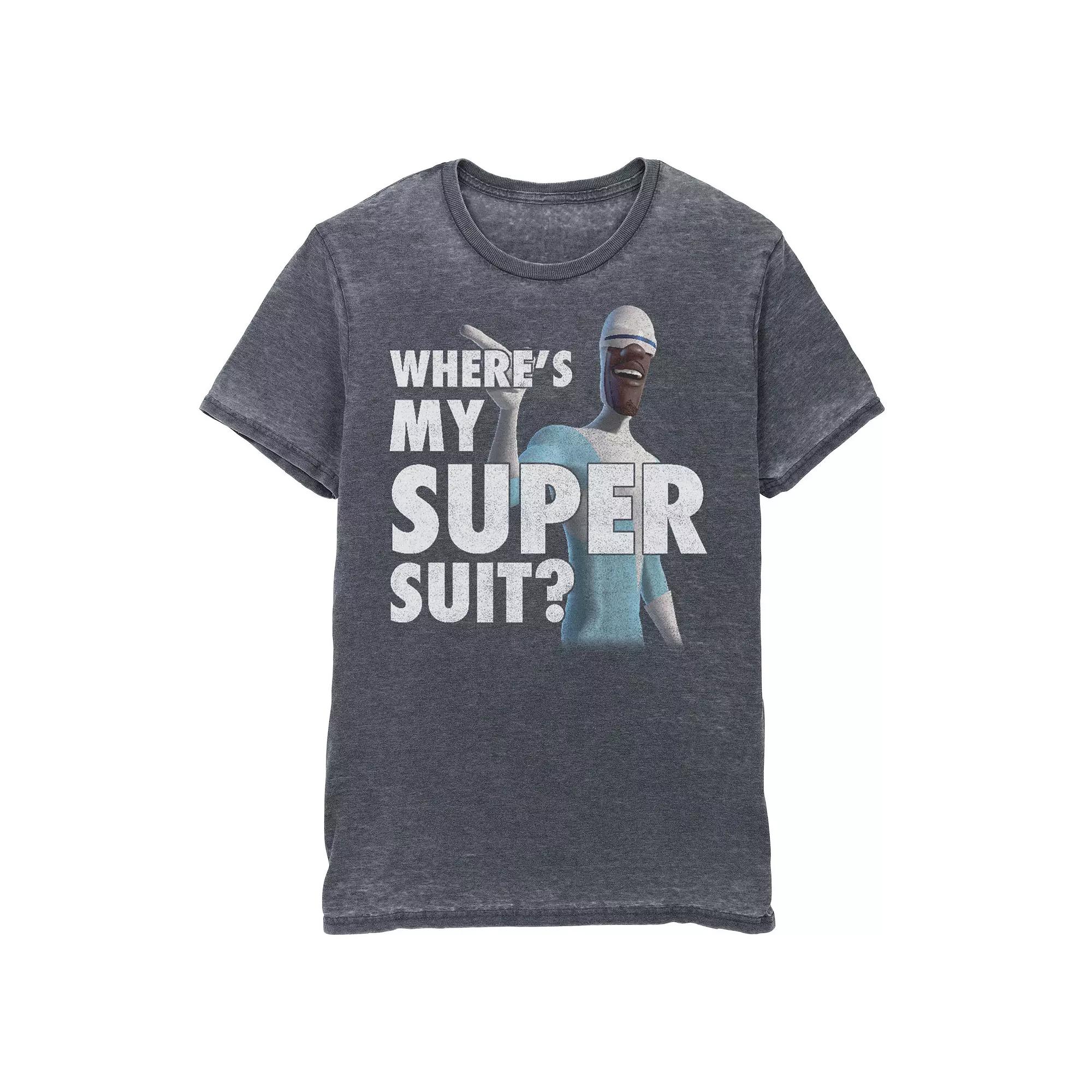 Disney / Pixar's The Incredibles Frozone Men's Super Suit Tee,  Product Image