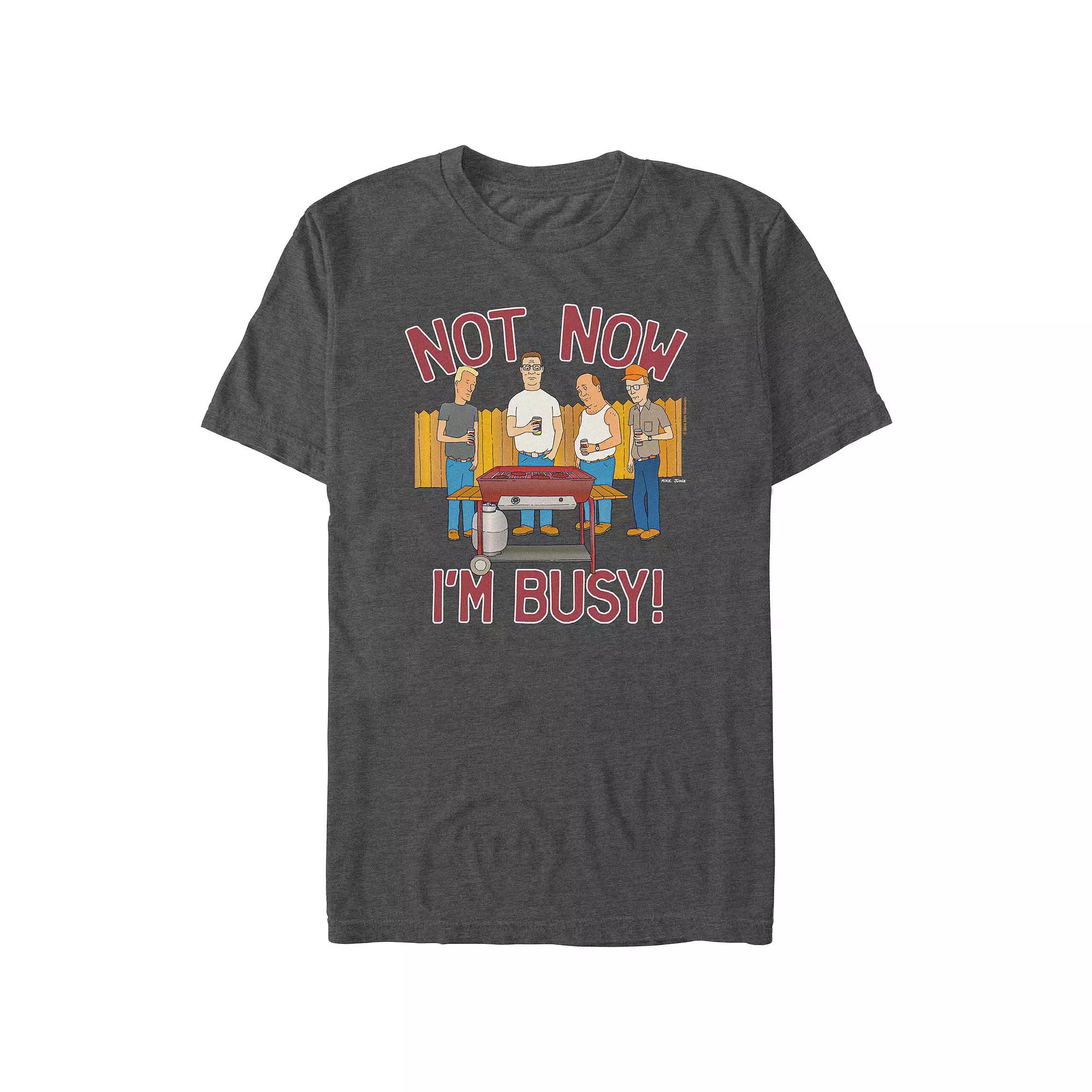 Men's King Of The Hill Not Now I'm Busy Graphic Tee,  Product Image
