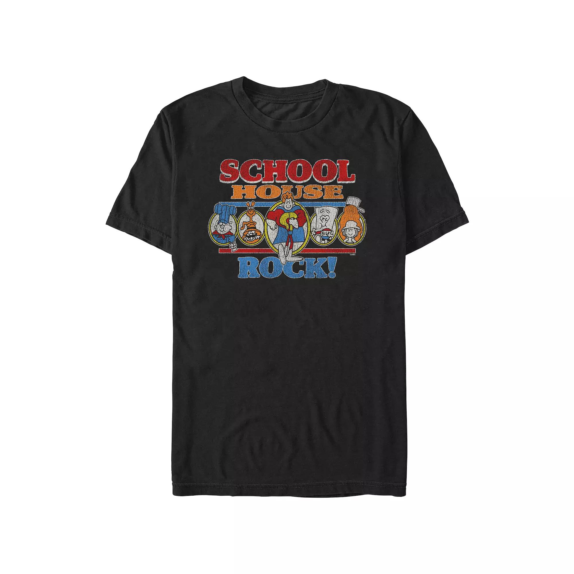 Men's Schoolhouse Rock! Characters Graphic Tee,  Product Image