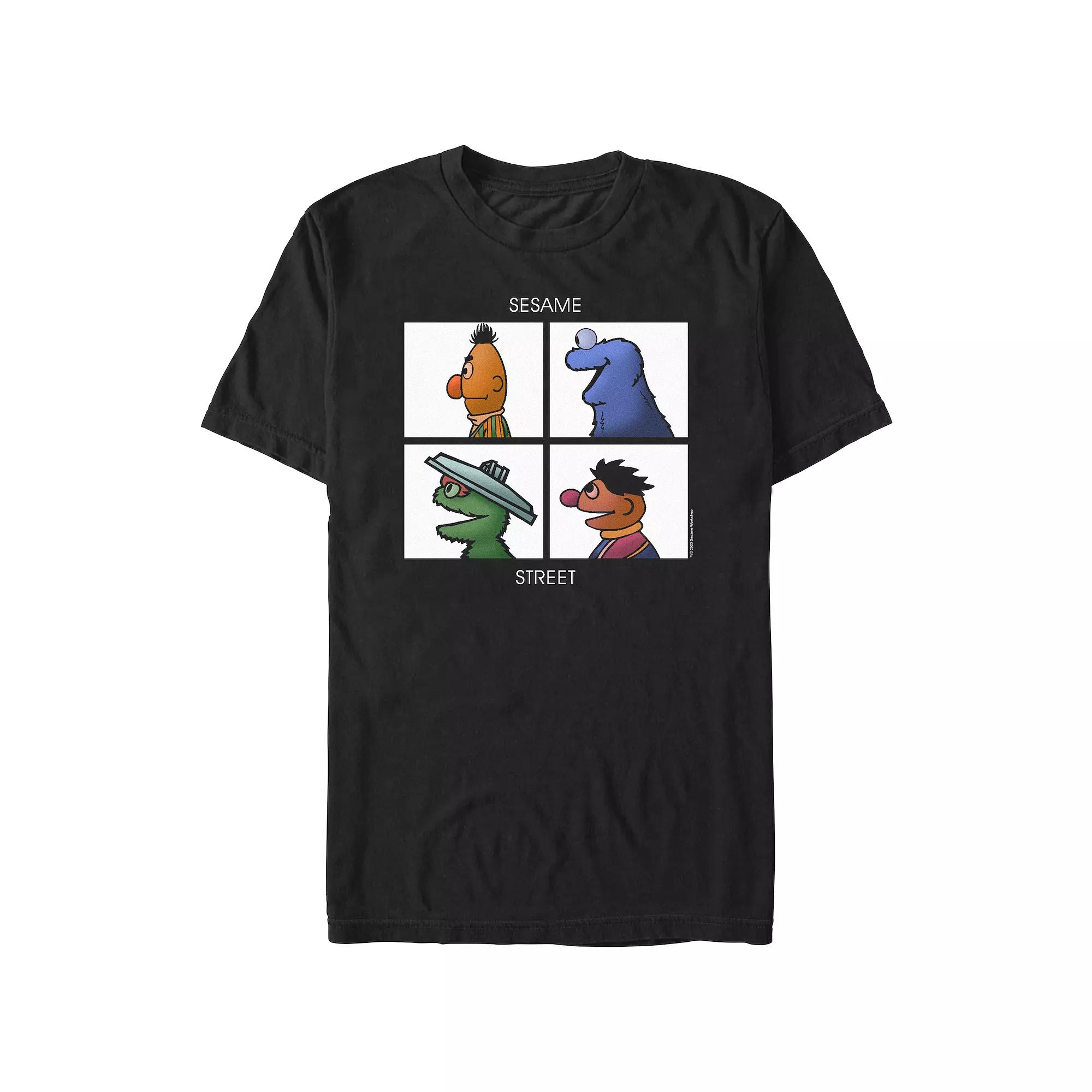 Men's Sesame Street Profile Portraits Graphic Tee,  Product Image