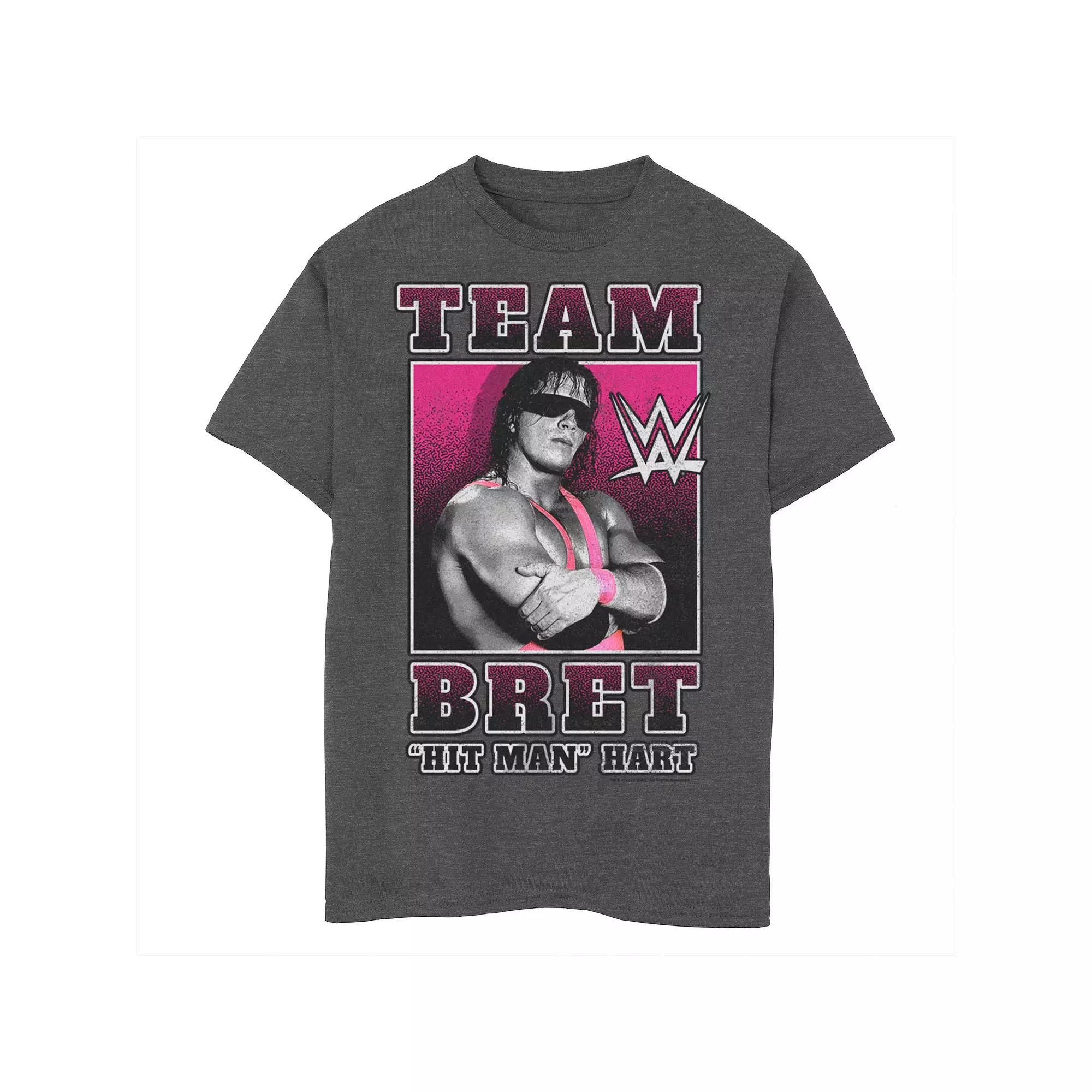 Boys 6-20 Husky WWE Team Bret Hit Man Graphic Tee, Boy's,  Product Image
