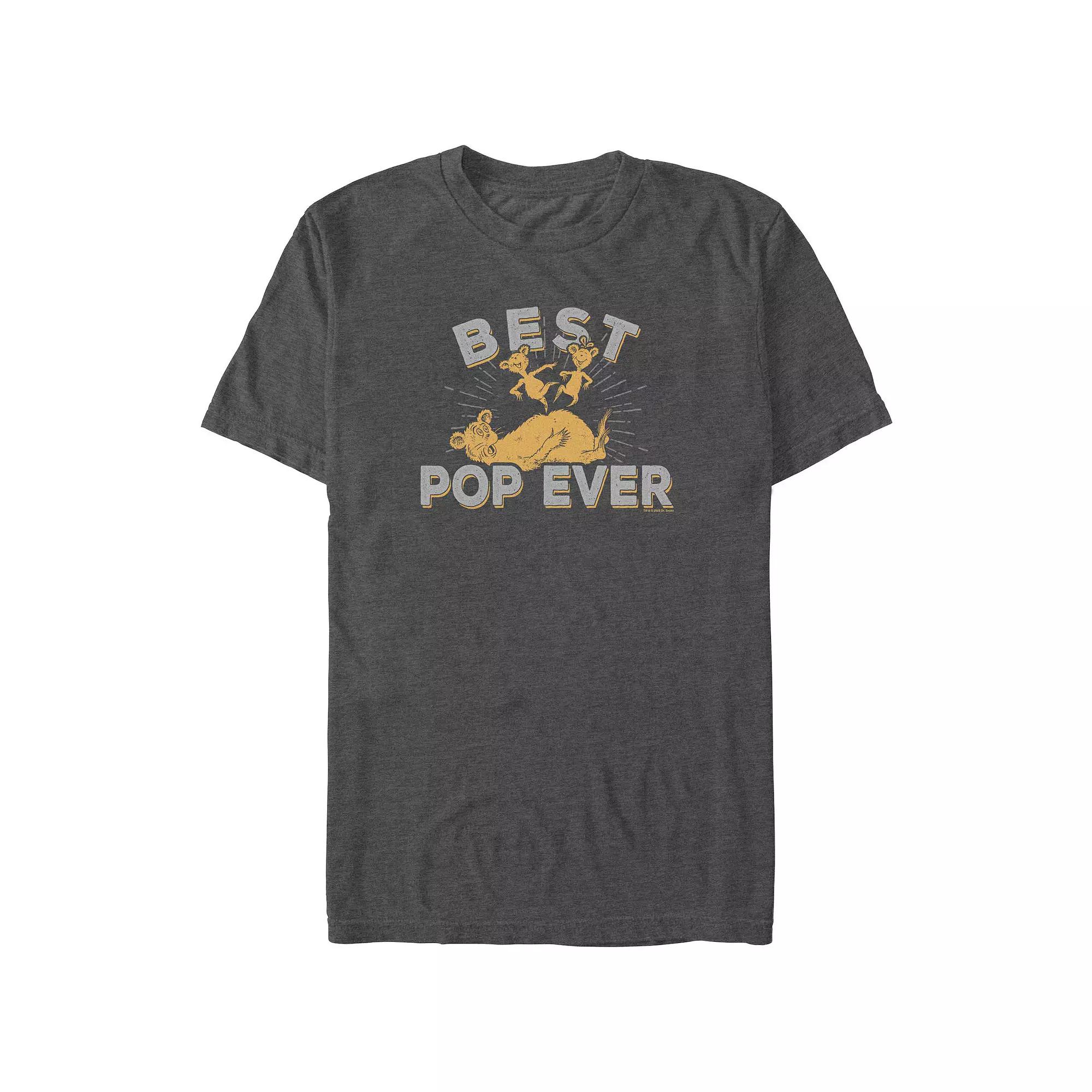 Big & Tall Nasa USA Flag Stamp Graphic Tee, Men's, Size: 3XB, Grey Heather Product Image