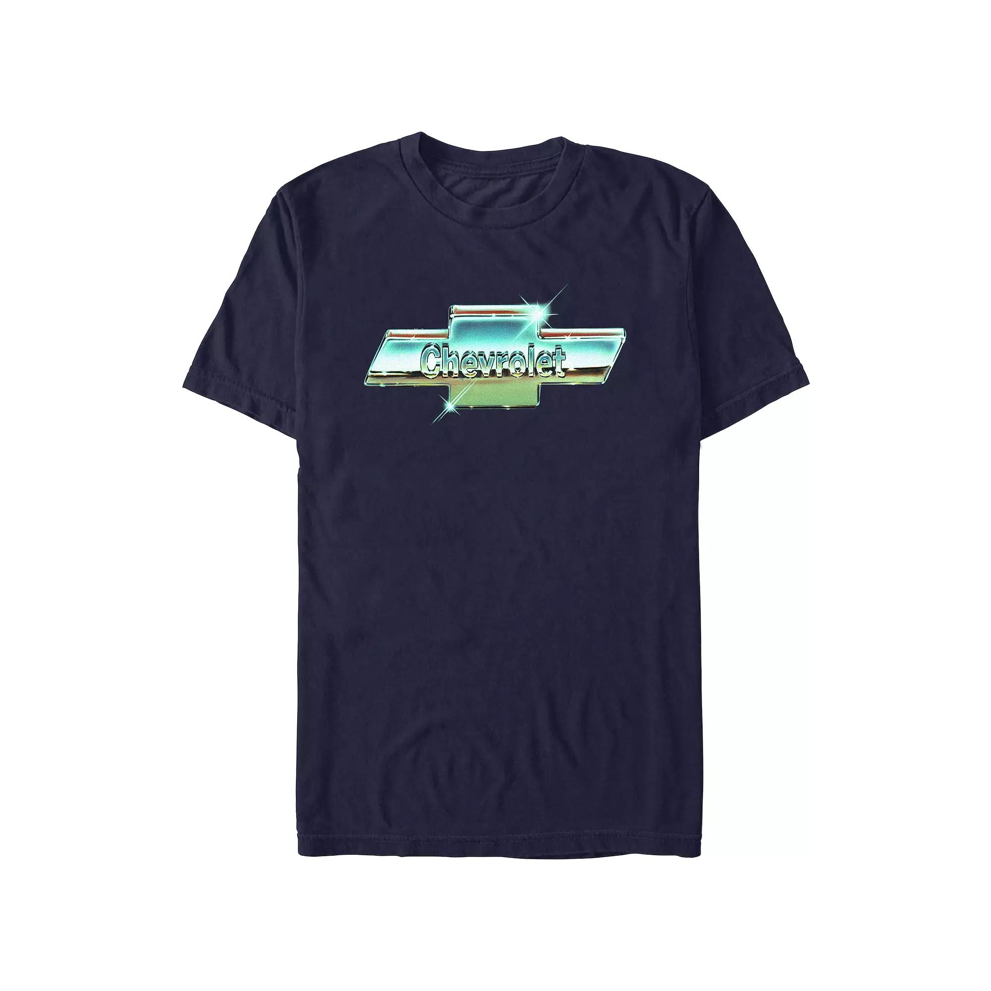 Men's Chevrolet Chrome Logo Graphic Tee,  Product Image