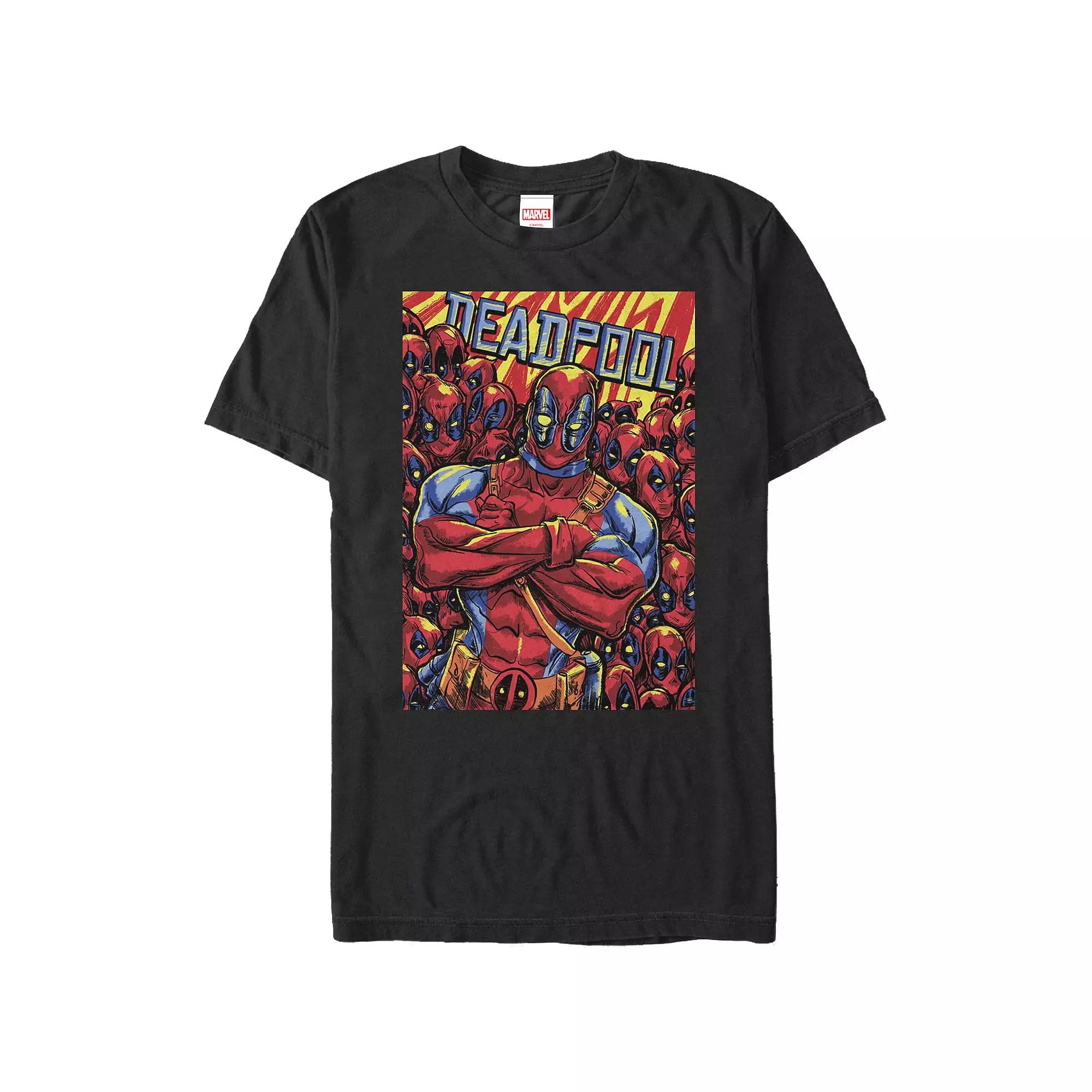 Big & Tall Marvel Deadpool Pool Poster Graphic Tee, Men's,  Product Image