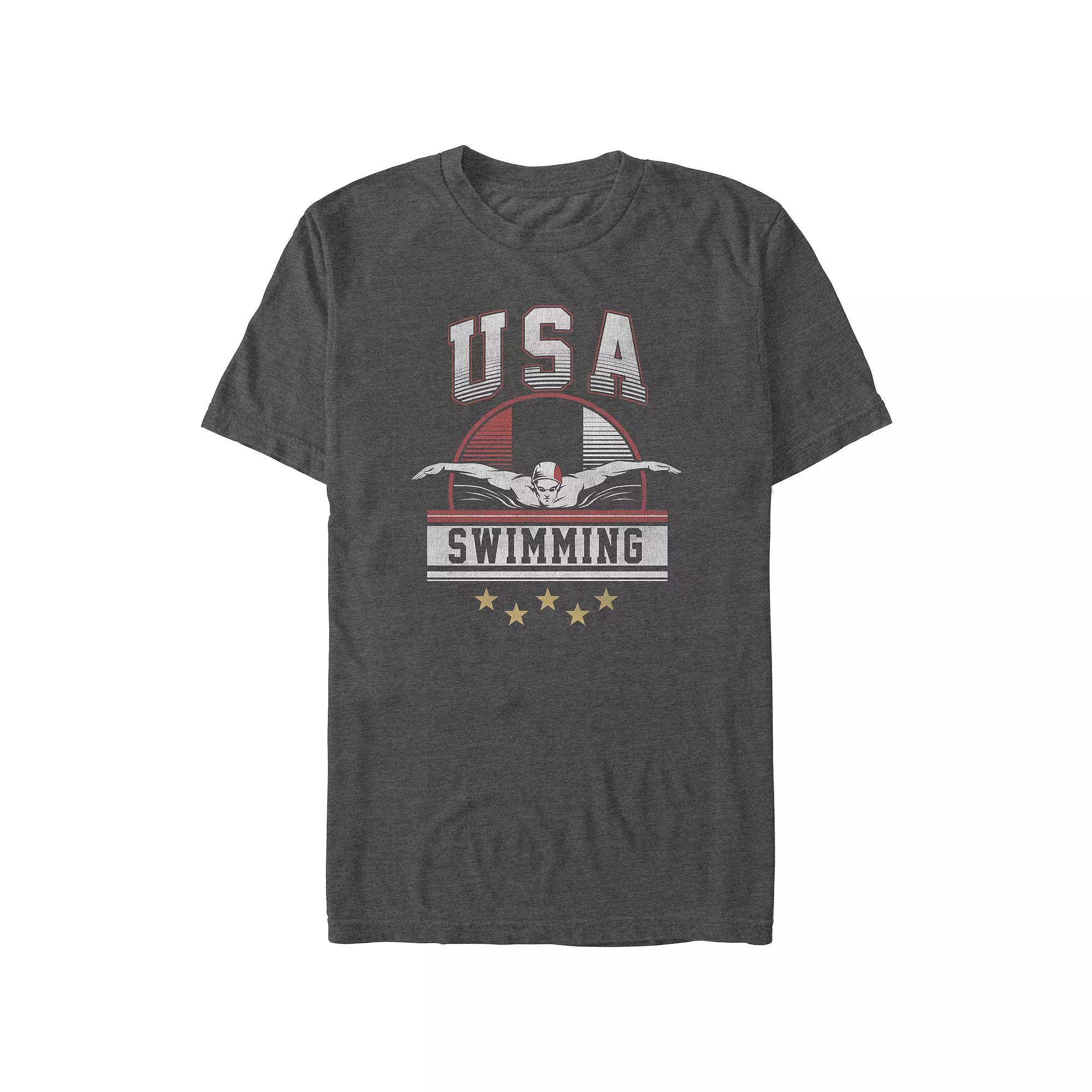 Men's USA Swimming Graphic Tee,  Product Image