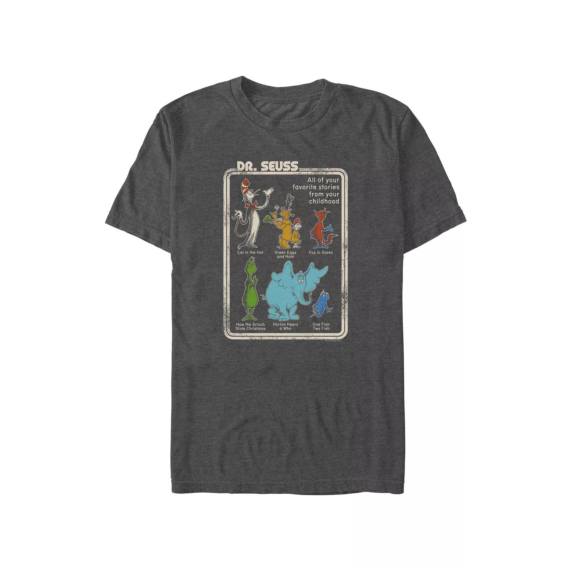 Big & Tall Dr. Seuss Stories From Your Childhood Graphic Tee, Men's,  Product Image