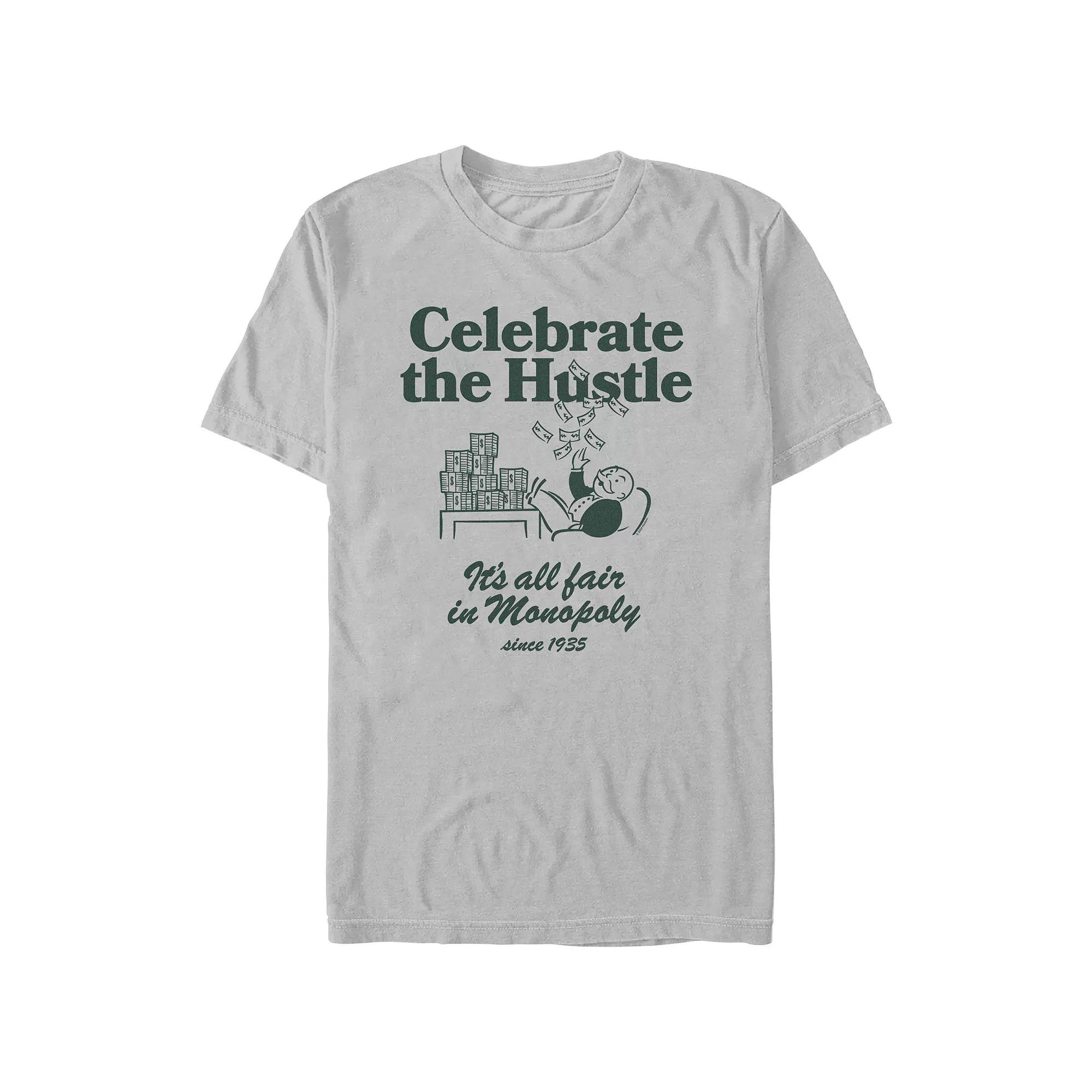 Men's Monopoly Celebrate The Hustle Graphic Tee,  Product Image