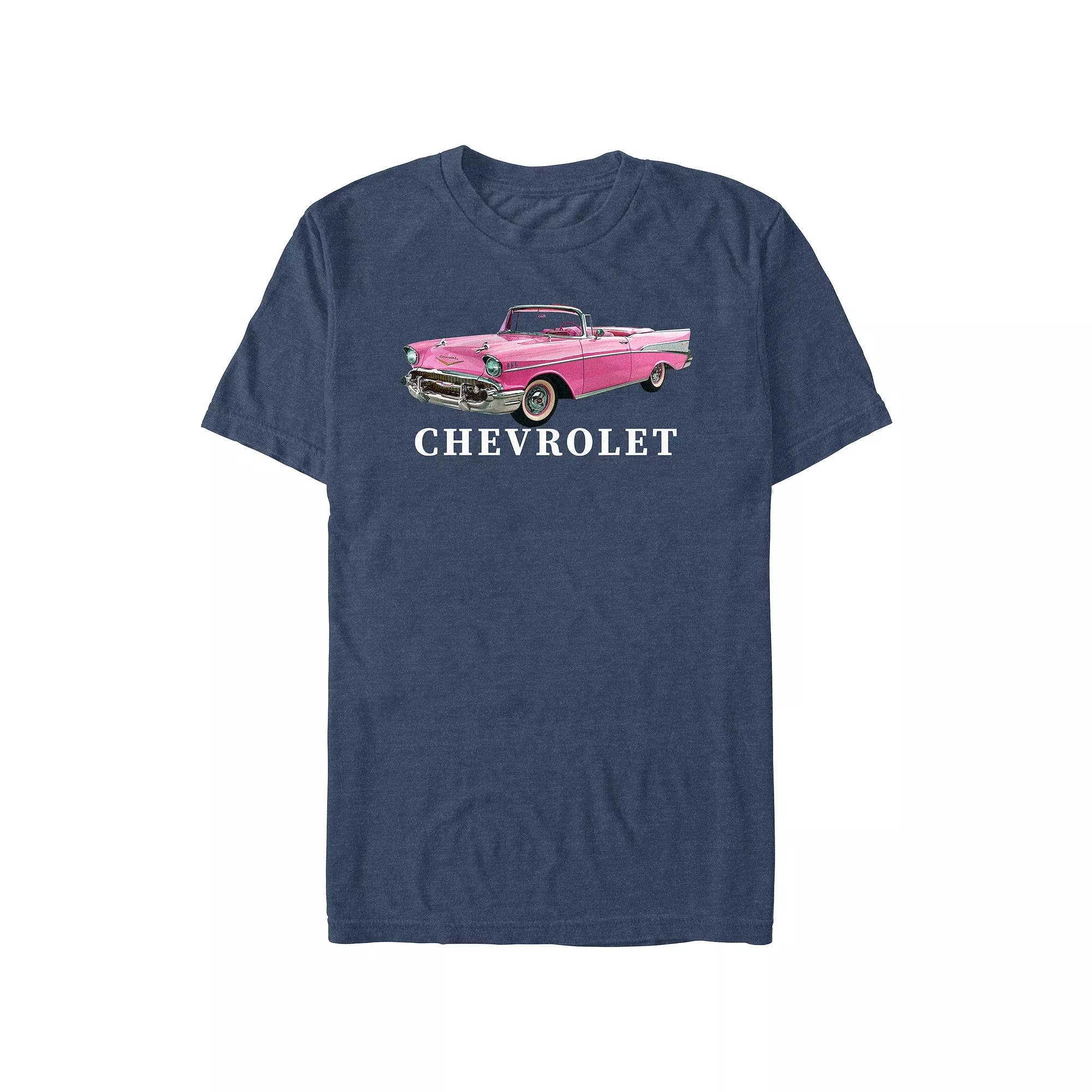 Men's Chevrolet Pink Bel Air Graphic Tee,  Product Image