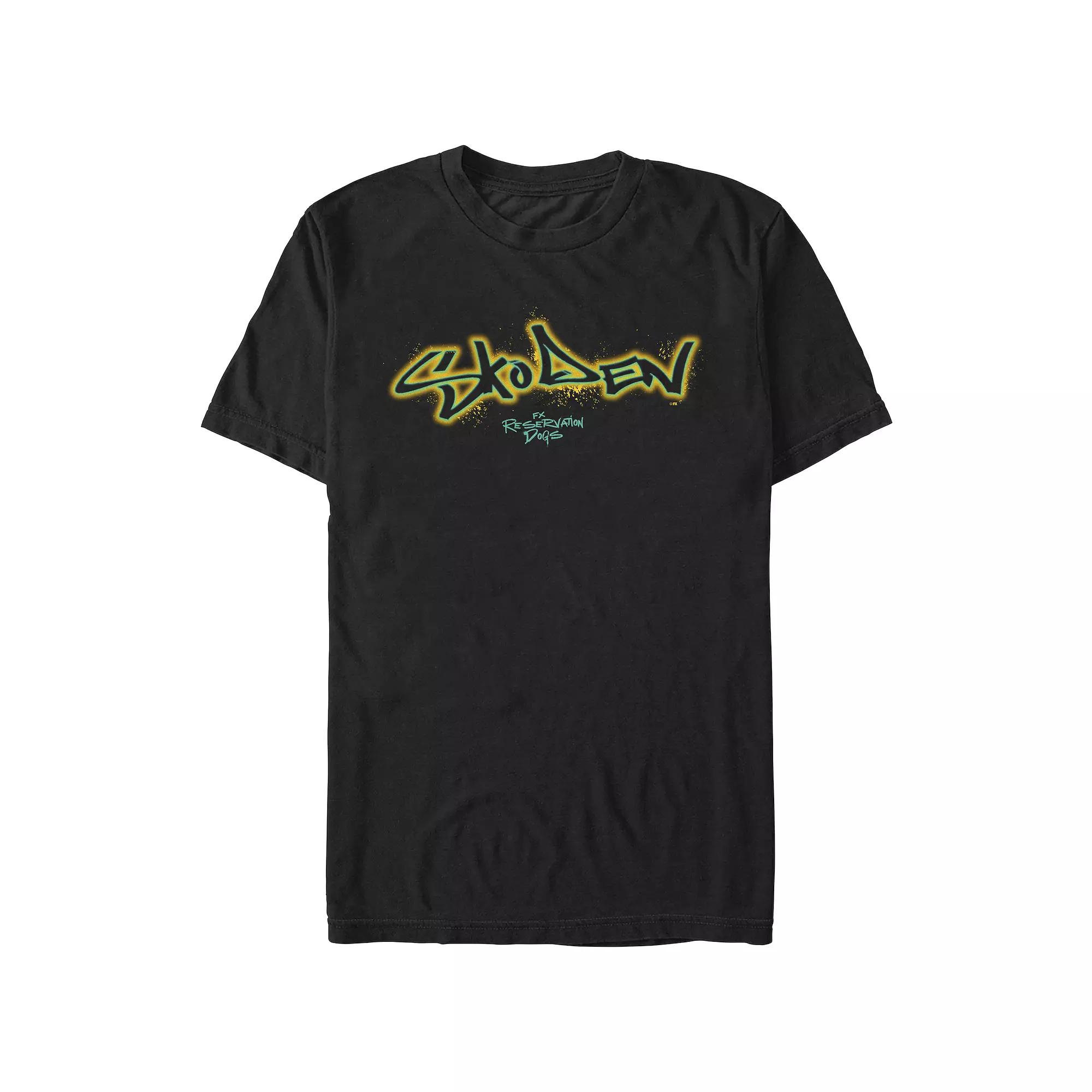 Men's Reservation Dogs Skoden Graffiti Graphic Tee,  Product Image