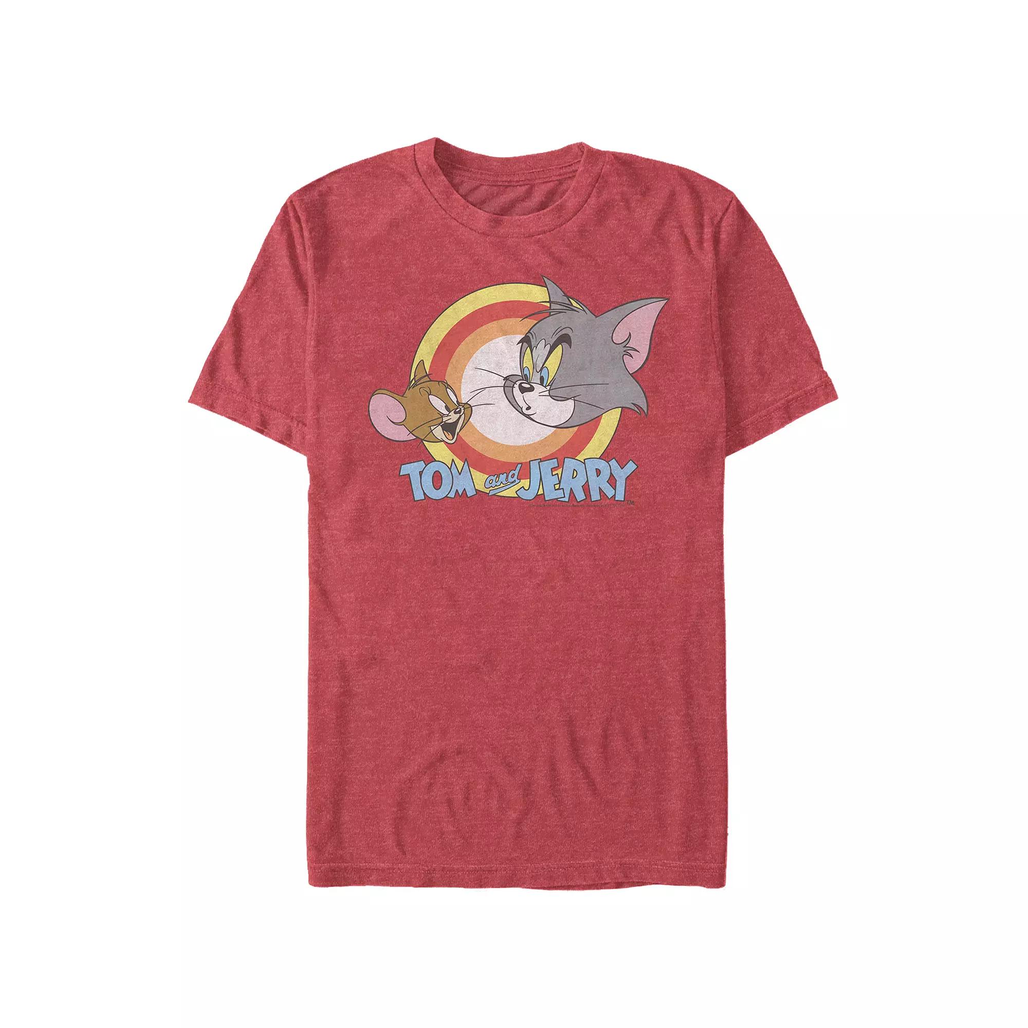 Big & Tall Tom & Jerry Classic Friends Graphic Tee, Men's,  Product Image