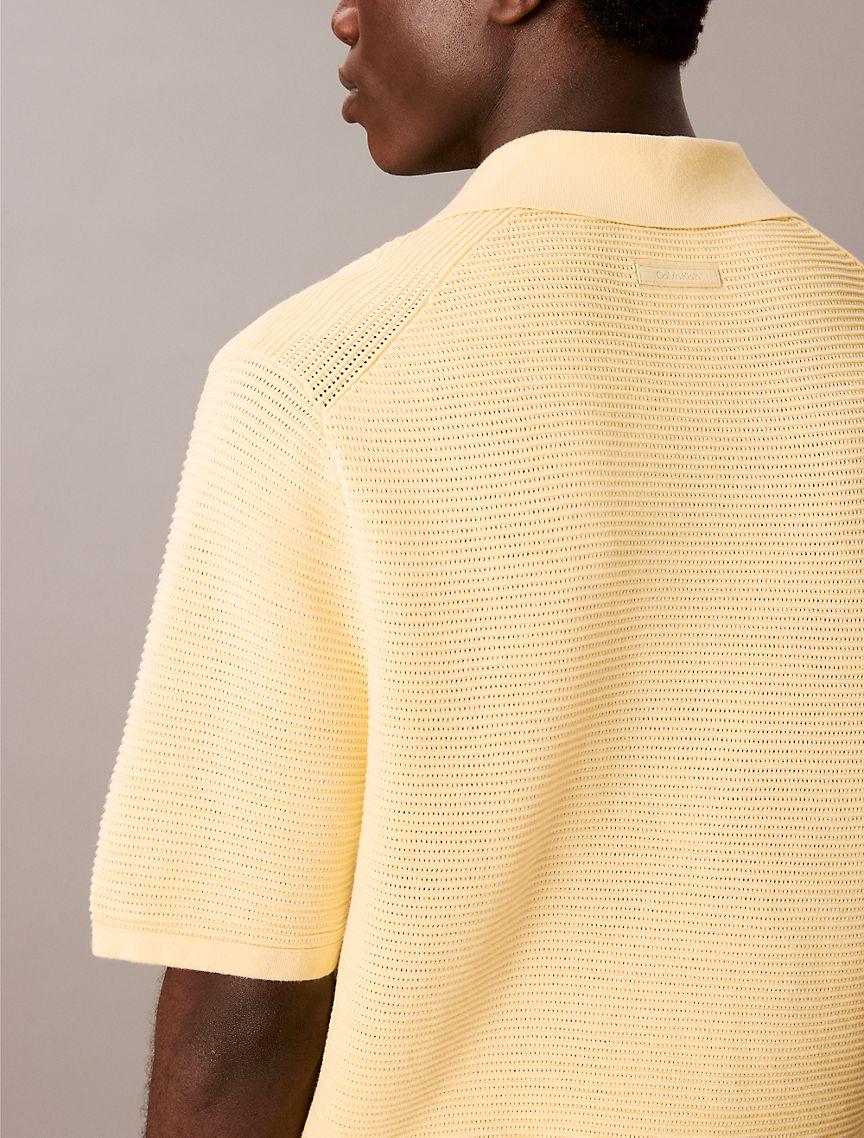 Tech Knit Sweater Polo Shirt Product Image