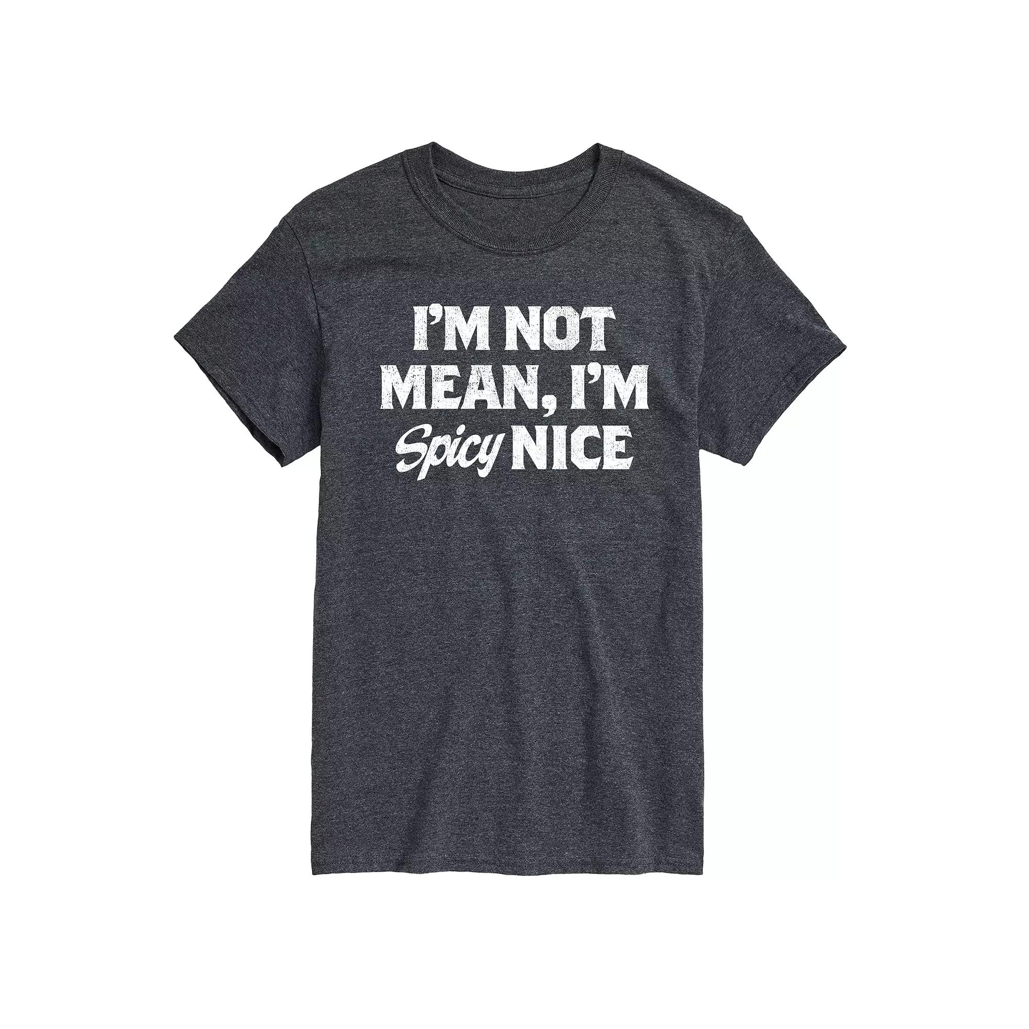 Men's Spicy Nice Graphic Tee,  Product Image