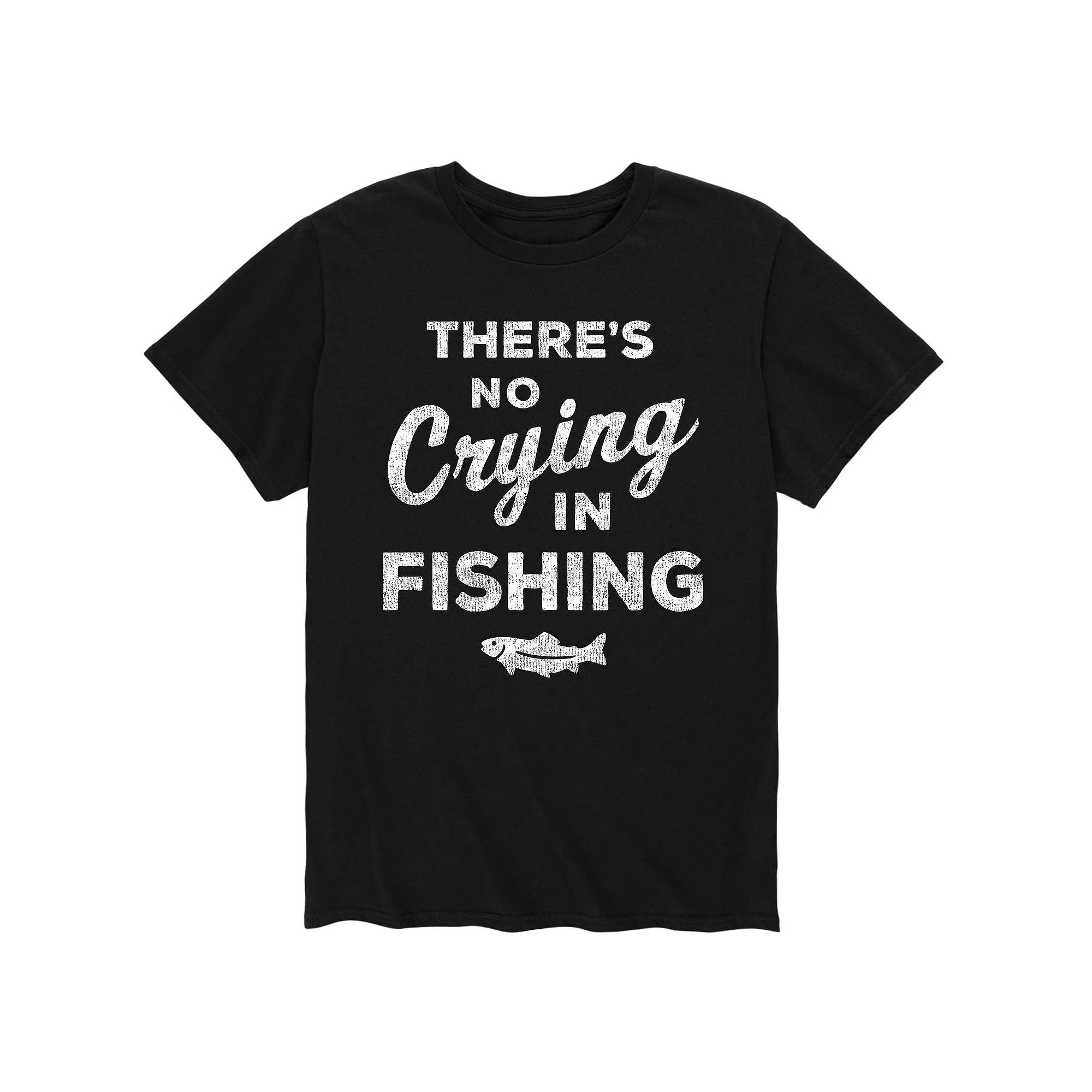 Men's "There's No Crying Fishing" Tee,  Product Image