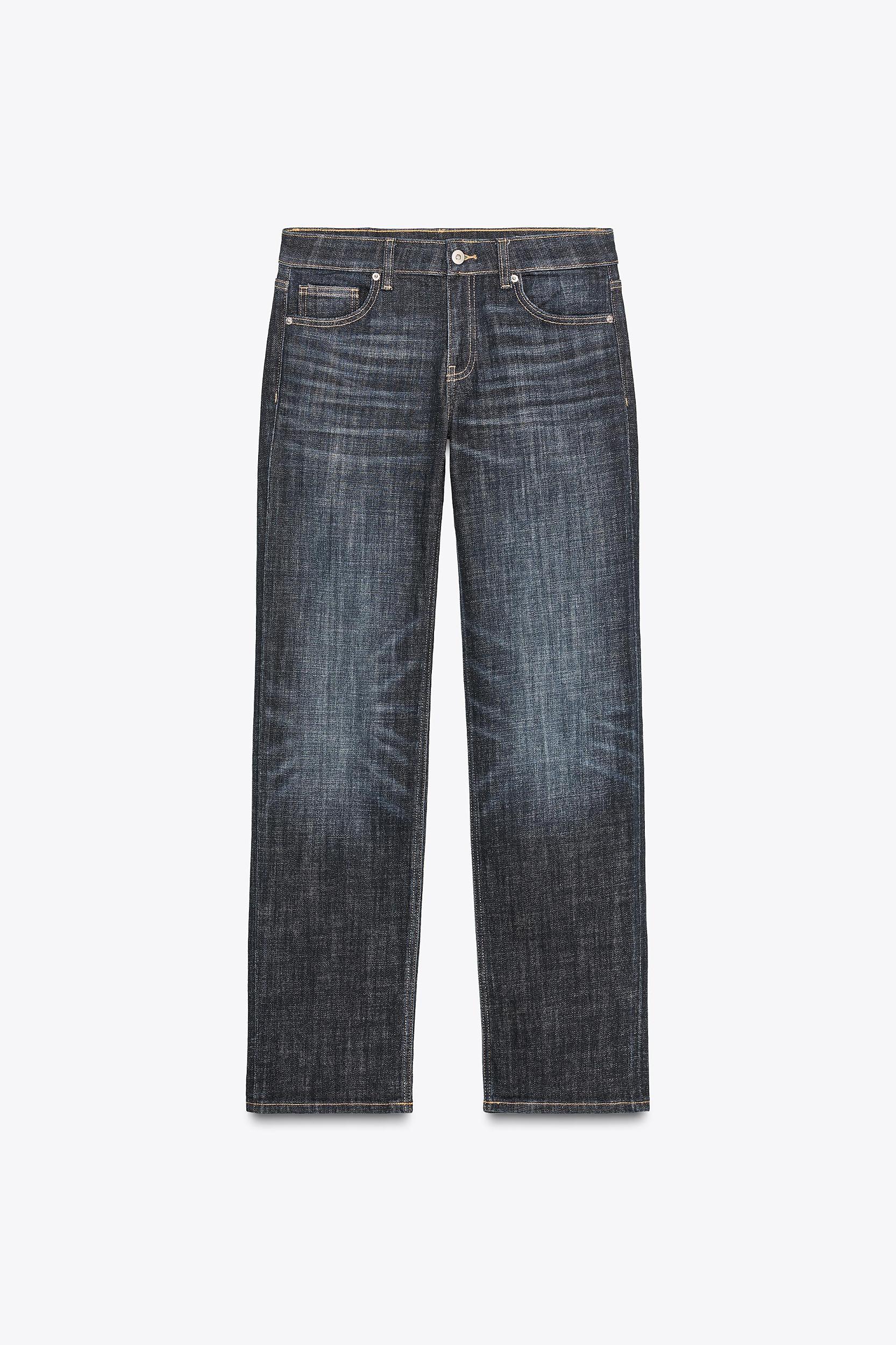 TRF LOW RISE STRAIGHT LEG JEANS Product Image